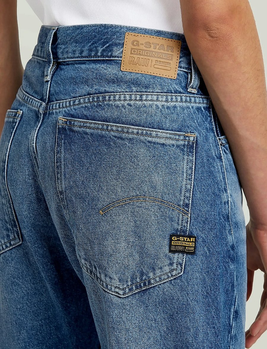 G-Star - Bowey 3D Boyfriend Wmn - straight jeans - faded blue chrome - 4