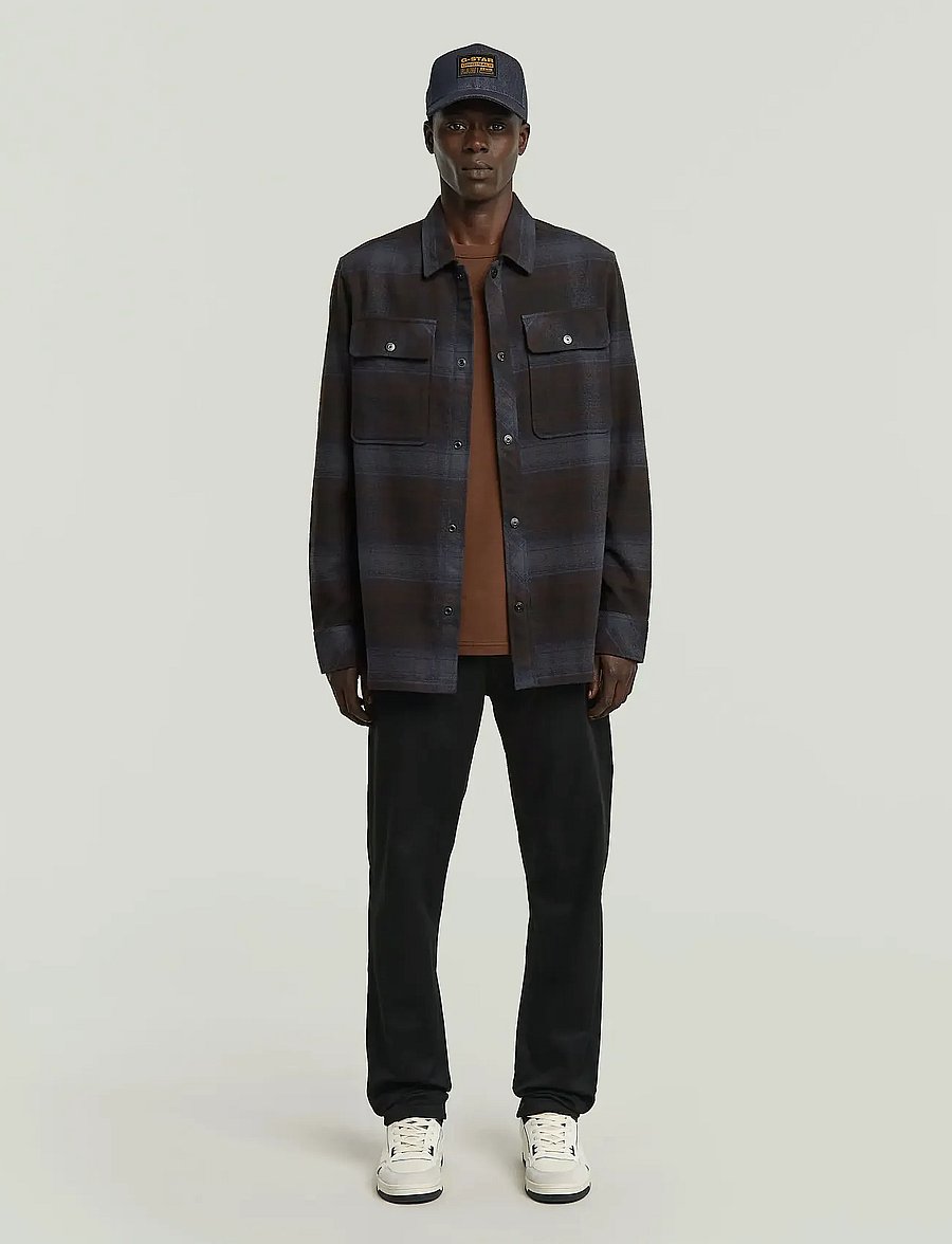 G-Star - GPO Overshirt - ternede skjorter - salute arthur check - 3