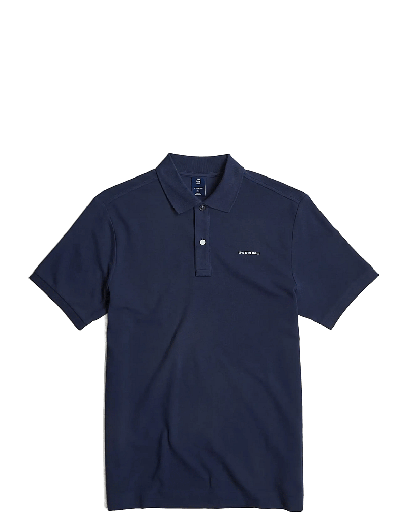 G-Star - Oluv slim polo s\s - kurzärmelig - sartho blue - 1