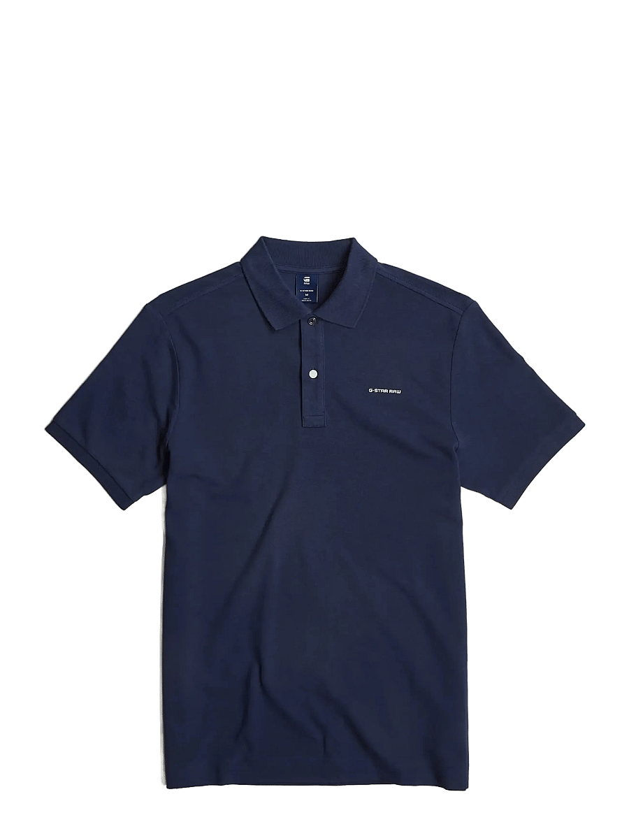 G-Star - Oluv slim polo s\s - kurzärmelig - sartho blue - 1