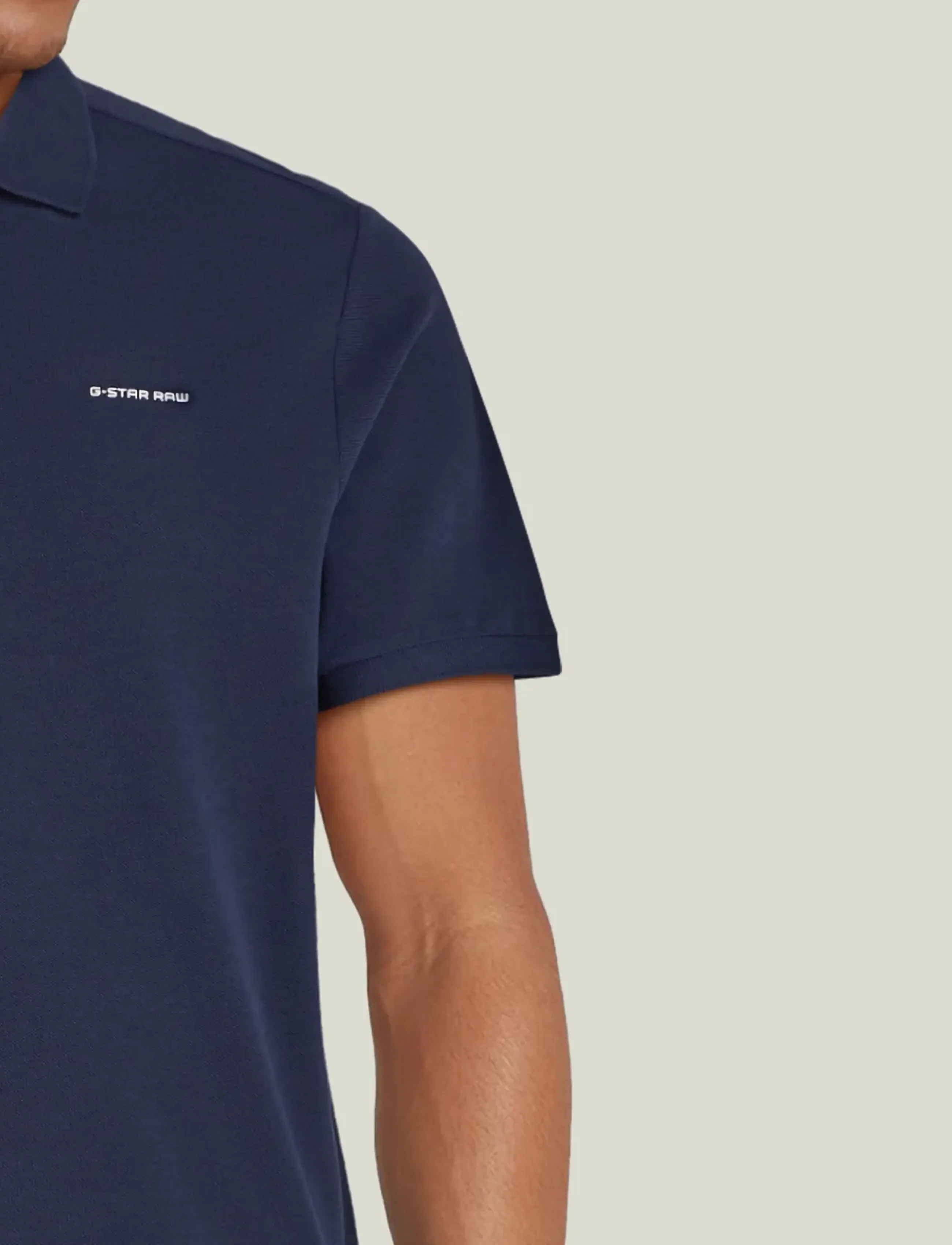 G-Star - Oluv slim polo s\s - kurzärmelig - sartho blue - 4
