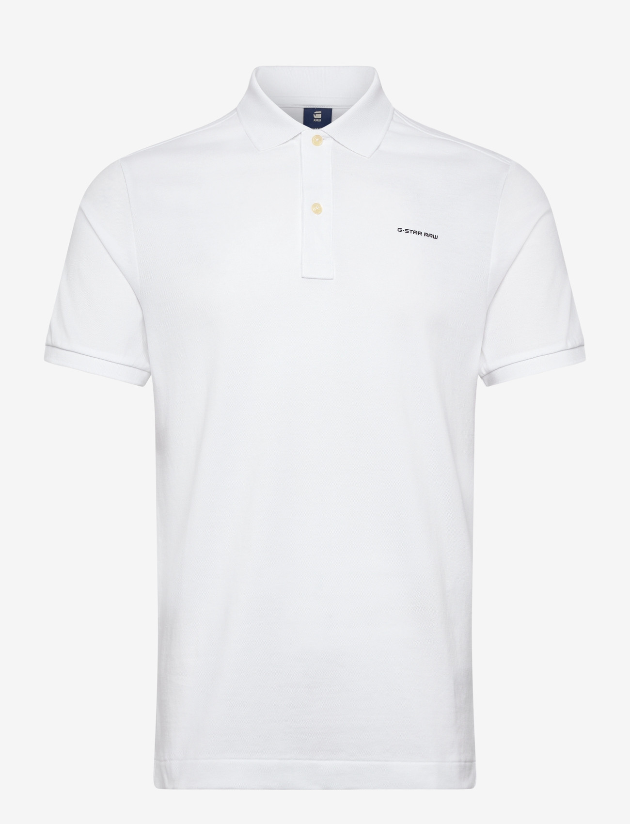G-Star - Oluv slim polo s\s - kortærmede poloer - white - 1