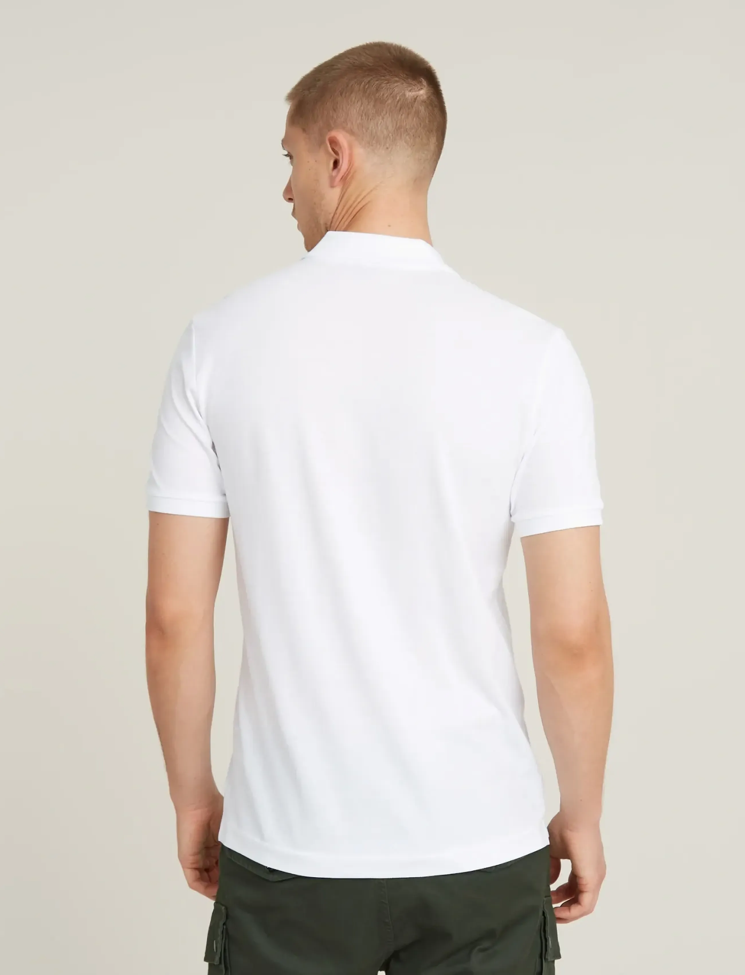 G-Star - Oluv slim polo s\s - kurzärmelig - white - 3