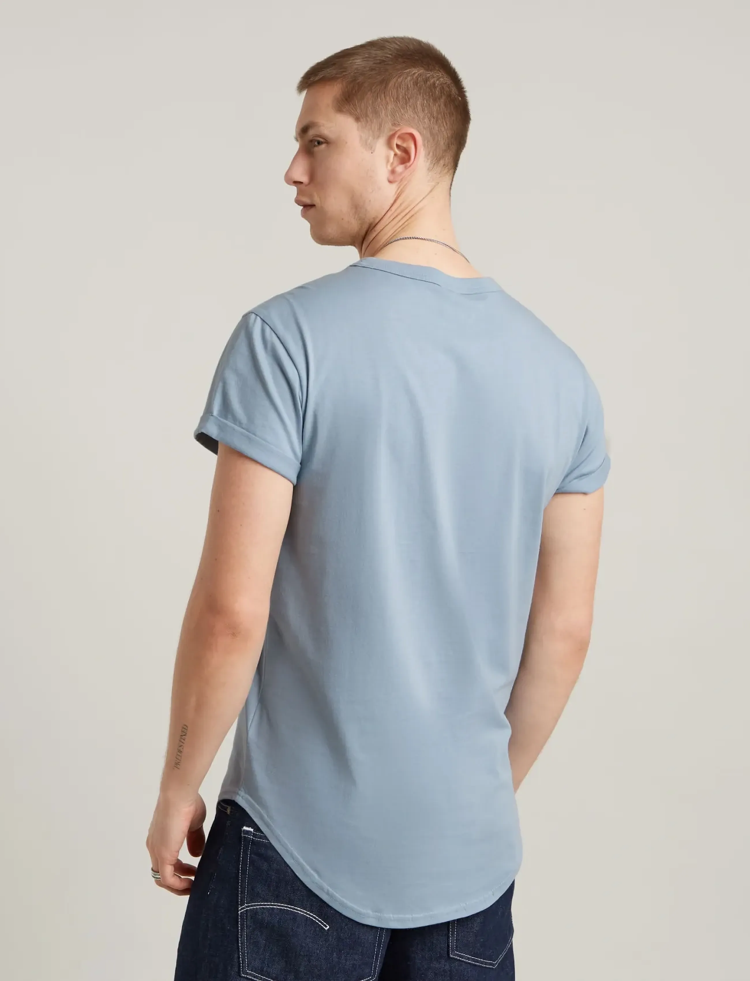 G-Star - Ductsoon relaxed r t s\s - short-sleeved t-shirts - ash blue - 1