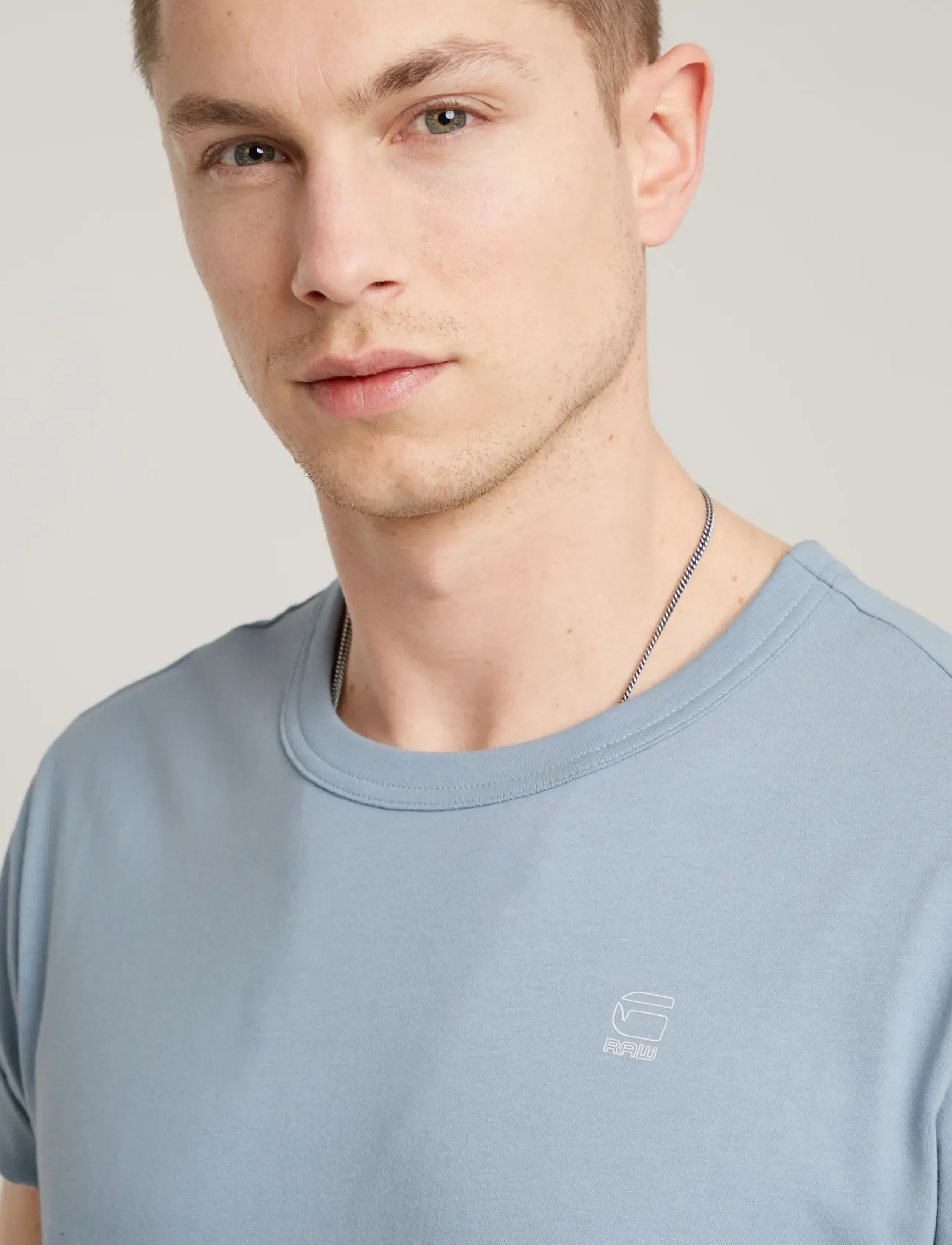 G-Star - Ductsoon relaxed r t s\s - short-sleeved t-shirts - ash blue - 3