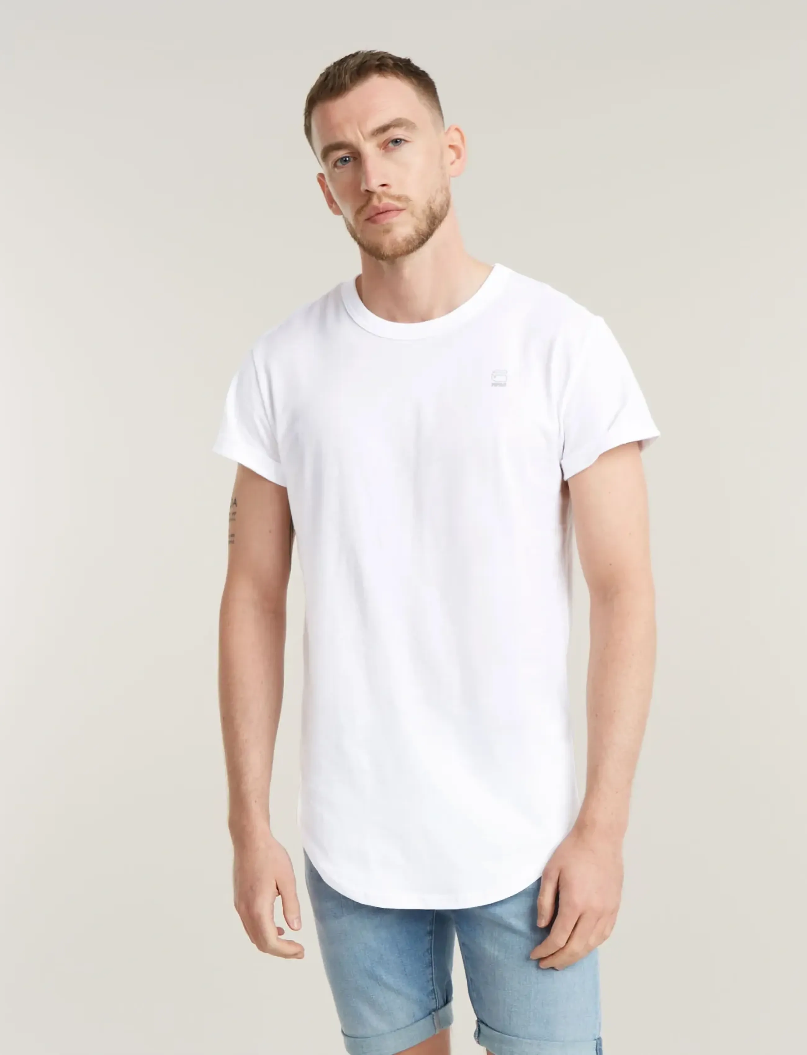 G-Star Ductsoon relaxed r t s\s - Kleidung - WHITE / white