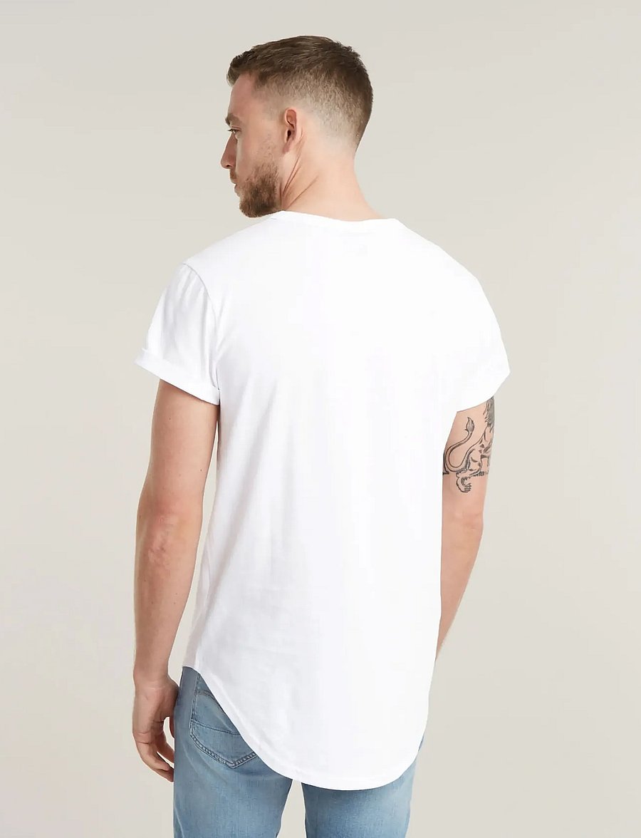 G-Star - Ductsoon relaxed r t s\s - kortærmede t-shirts - white - 3