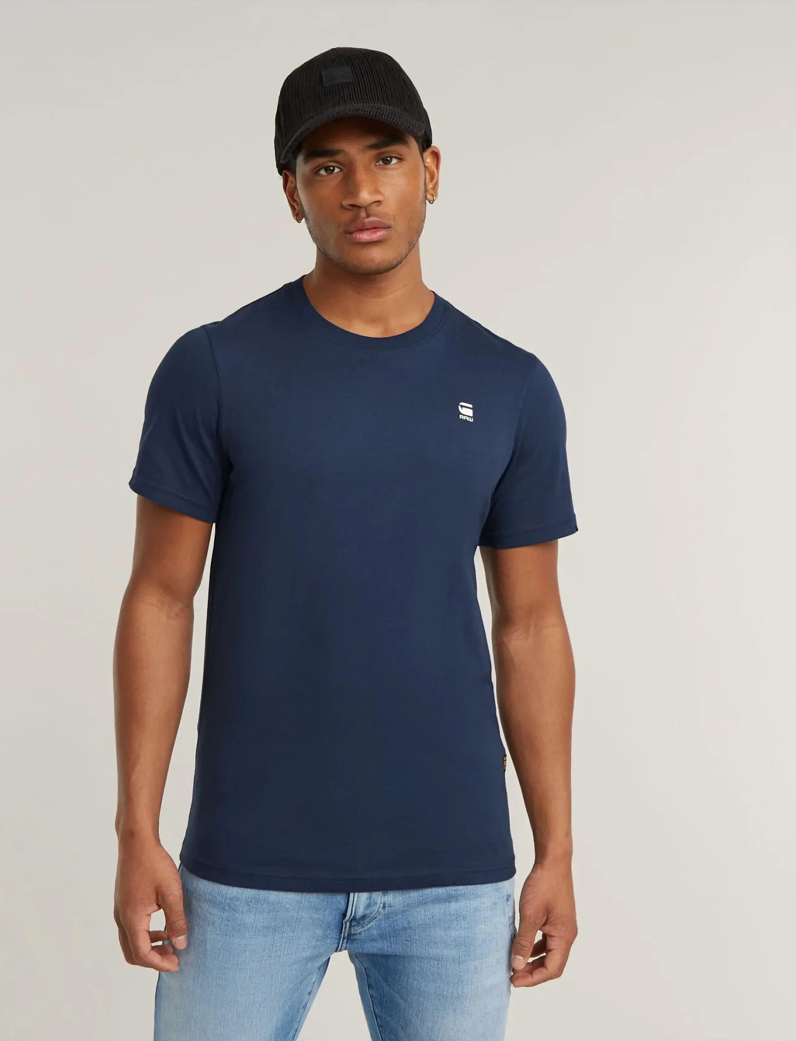 G-Star Graw slim r t s\s - Kampanj - SARTHO BLUE / navy