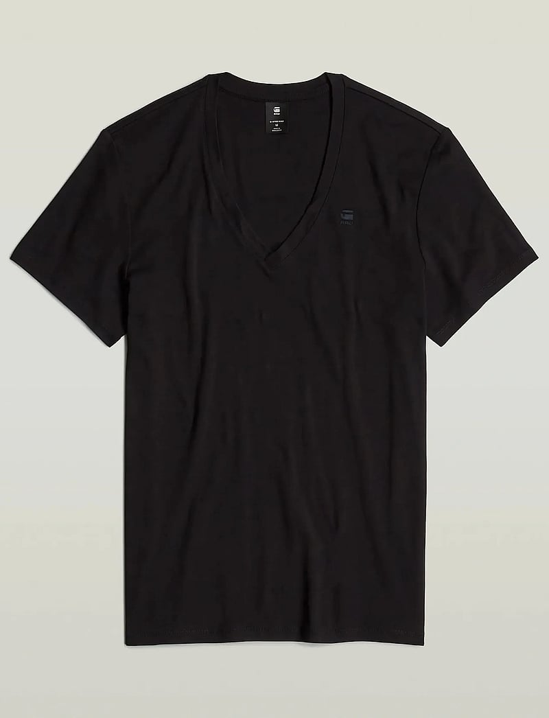 G-Star - Base v t 2-pack - kurzärmelig - dk black - 3