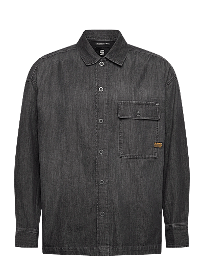 Boxy Fit Flap Pocket Shirt - Casual