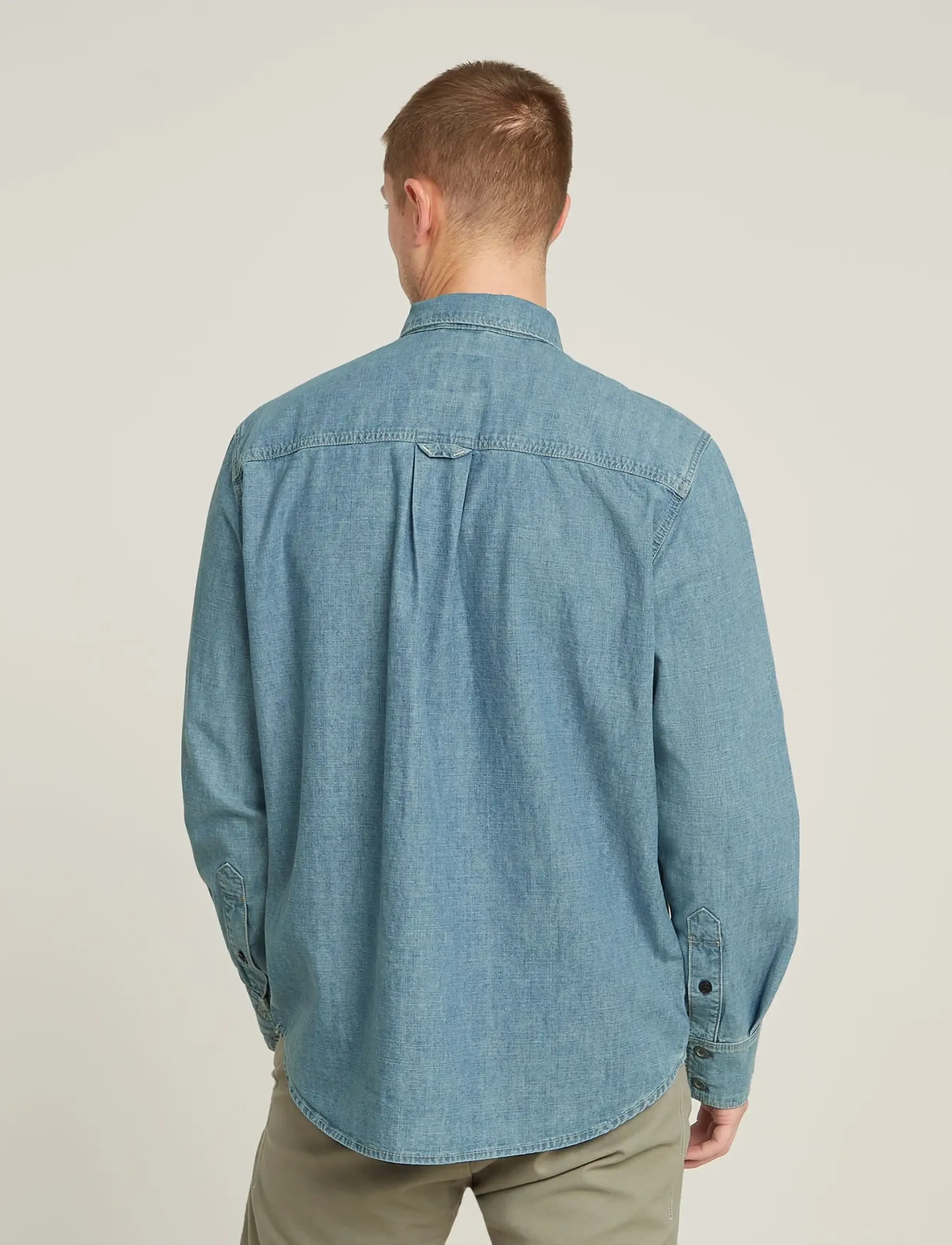 G-Star - Regular denim shirt l\s - jeansskjortor - faded breeze - 2