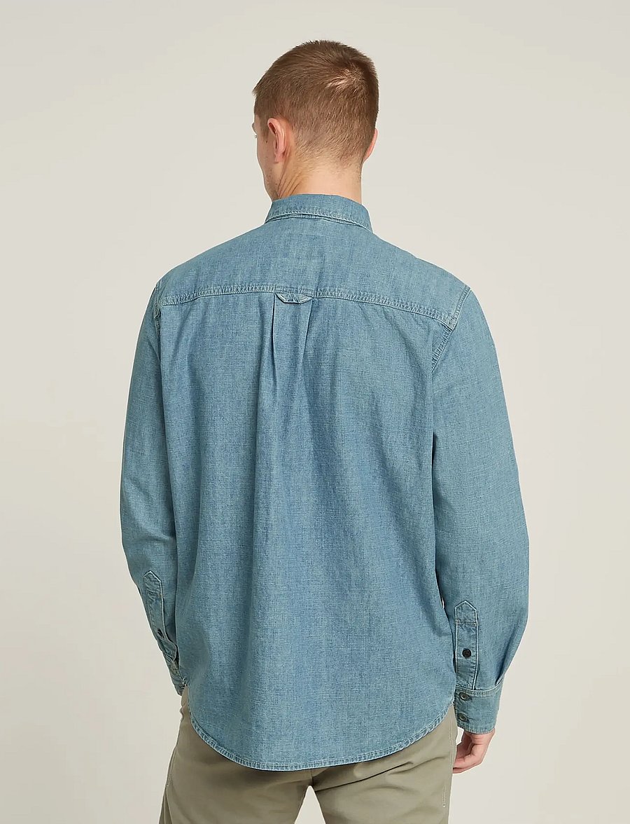 G-Star - Regular denim shirt l\s - chemises en jean - faded breeze - 2