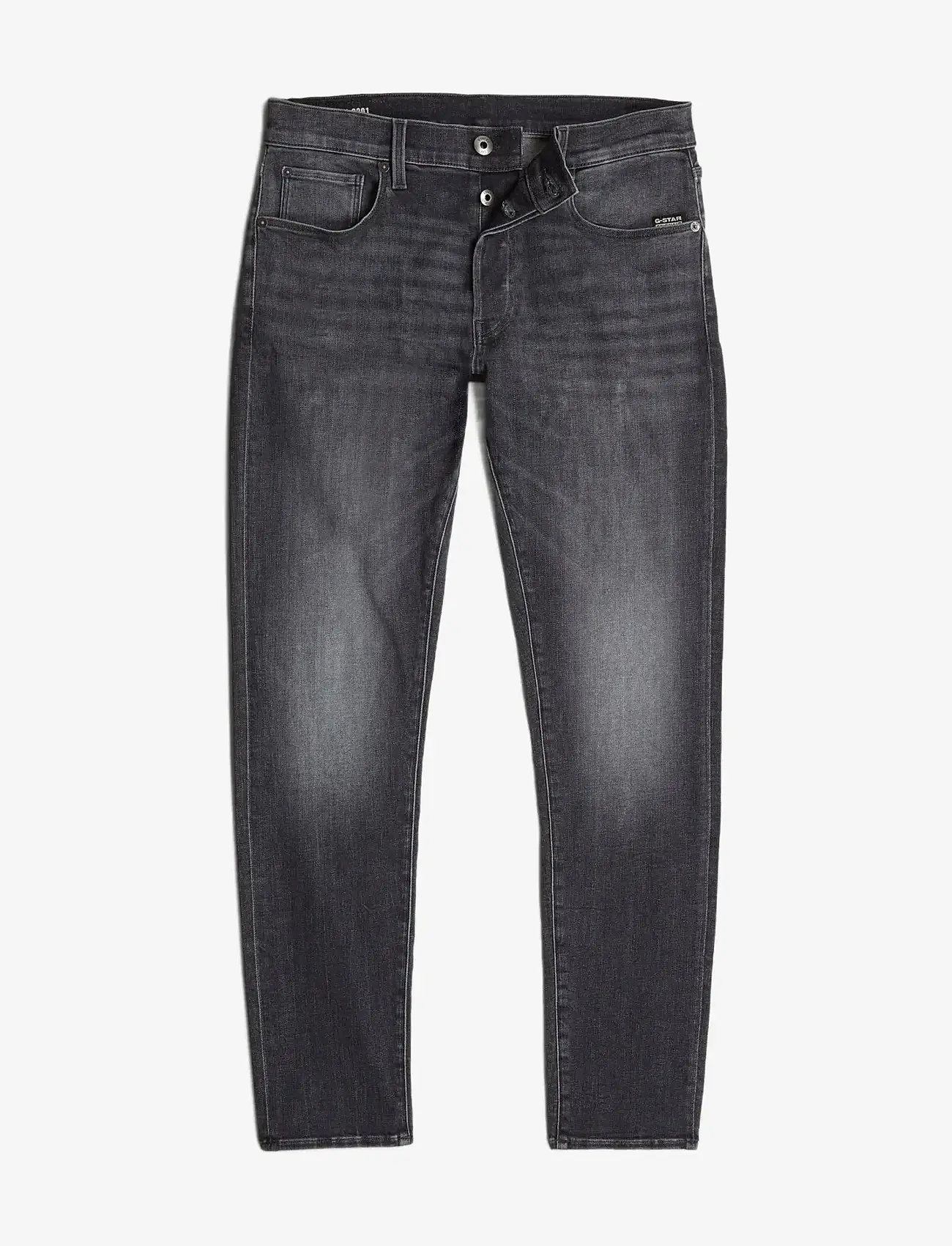 G-Star - 3301 Slim - faded black magnet - 0