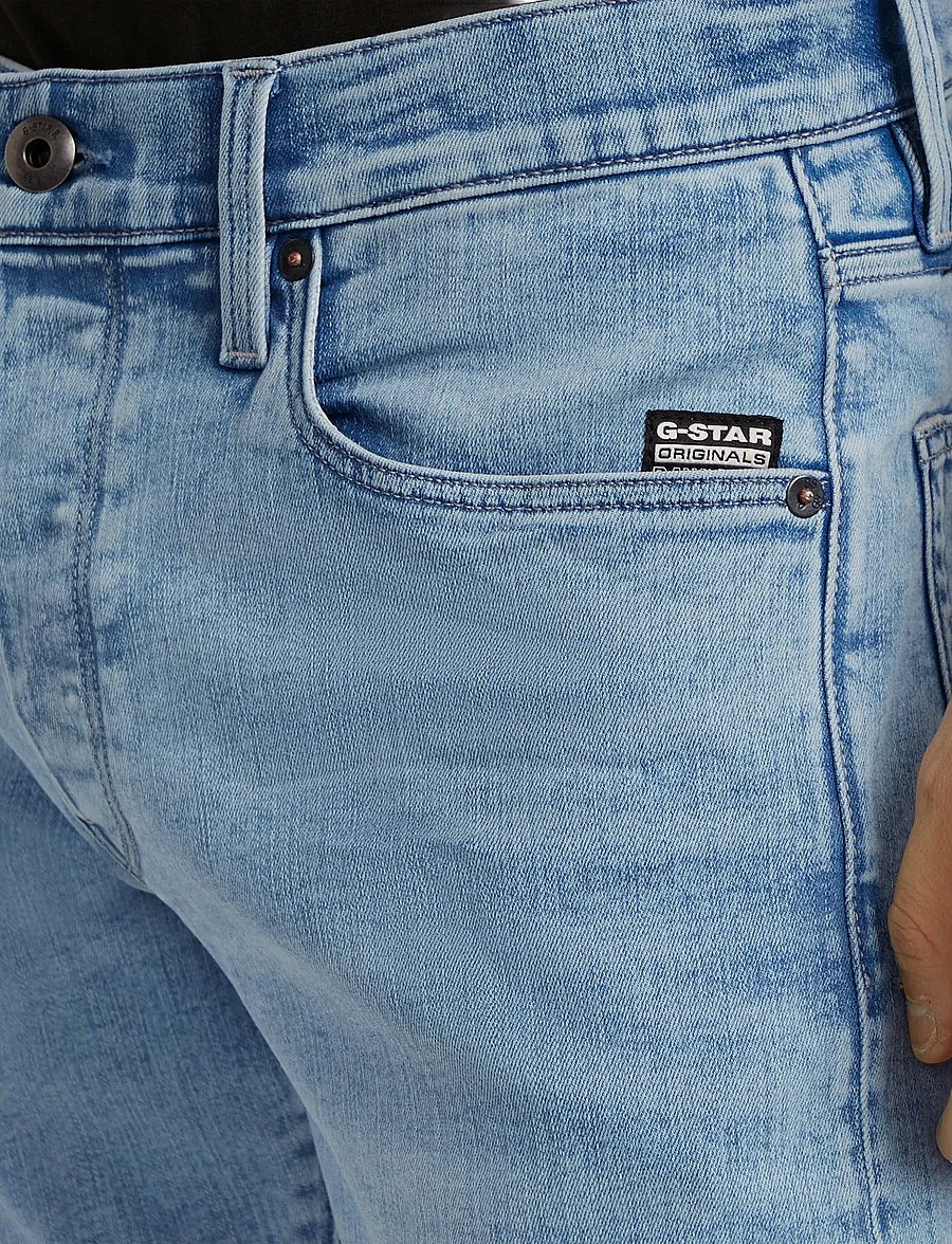 G-Star - 3301 Slim - slim fit jeans - lt aged - 4