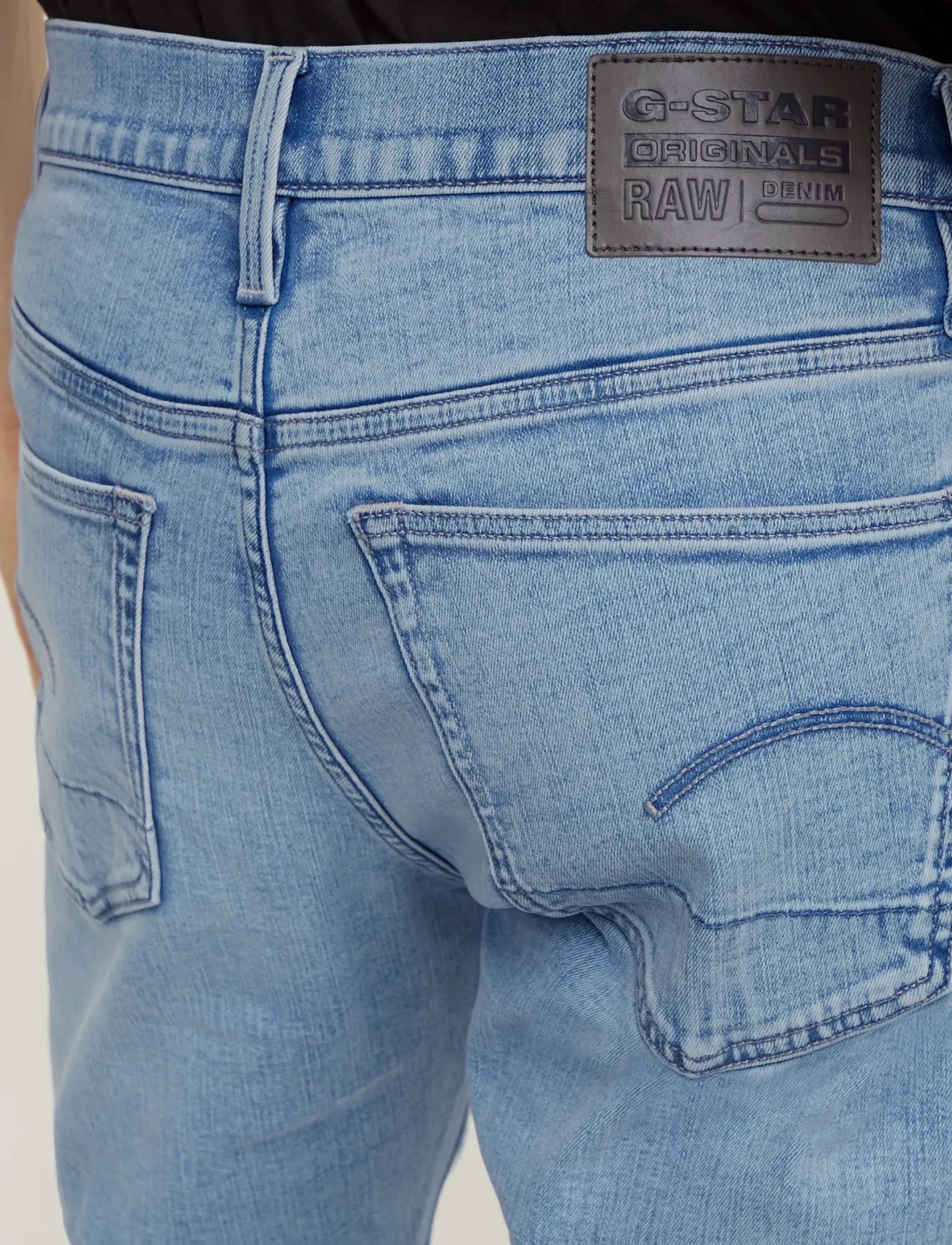 G-Star 3301 Slim - Streetstyle - LT AGED / blue