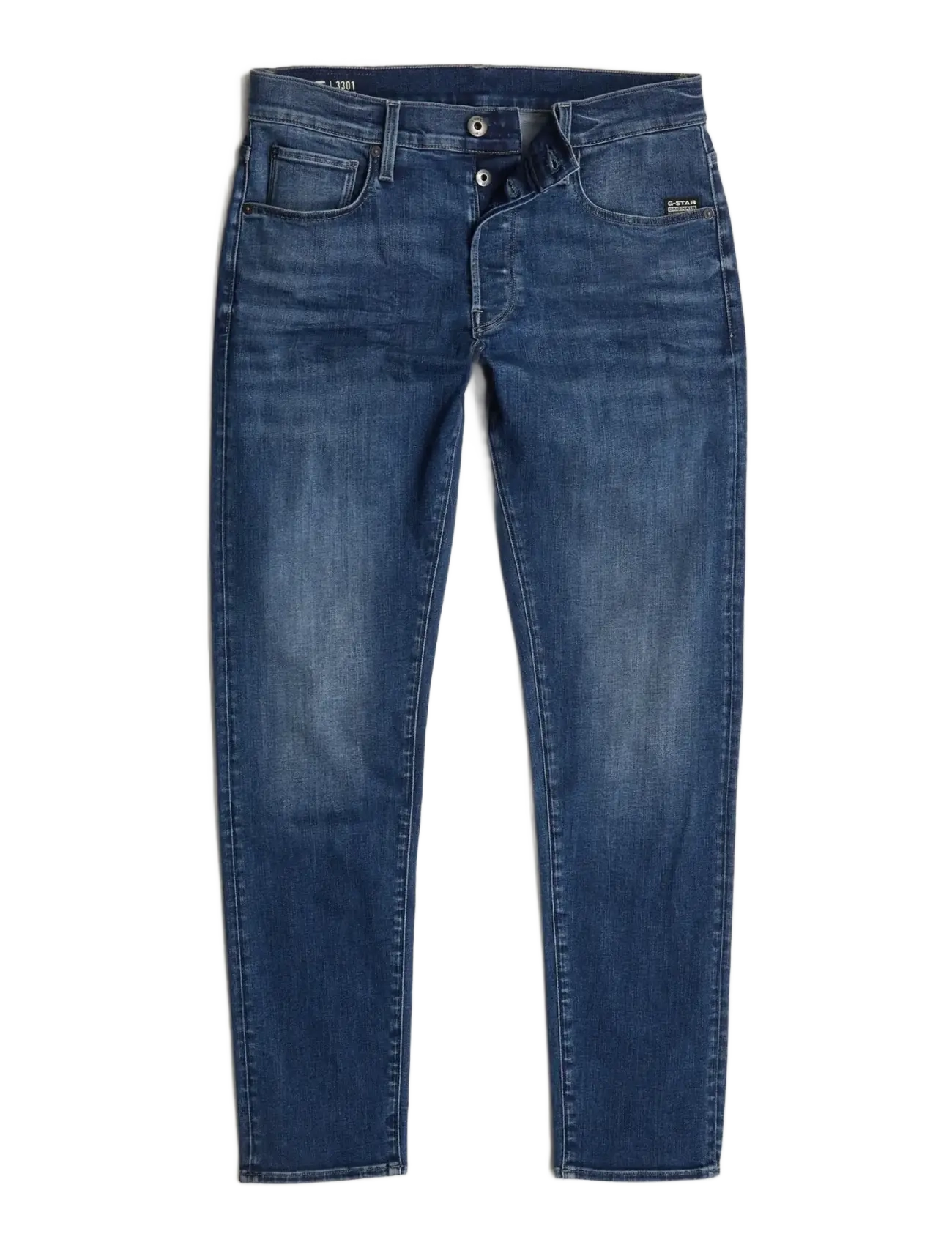 G-Star 3301 Slim - Teksad - MEDIUM AGED / blue