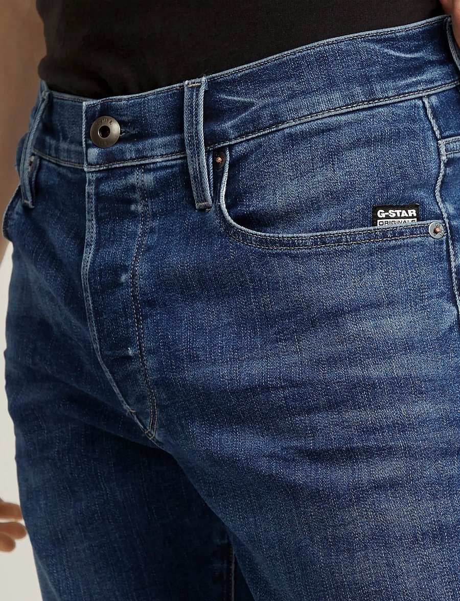 G-Star - 3301 Slim - slim fit džinsi - medium aged - 5
