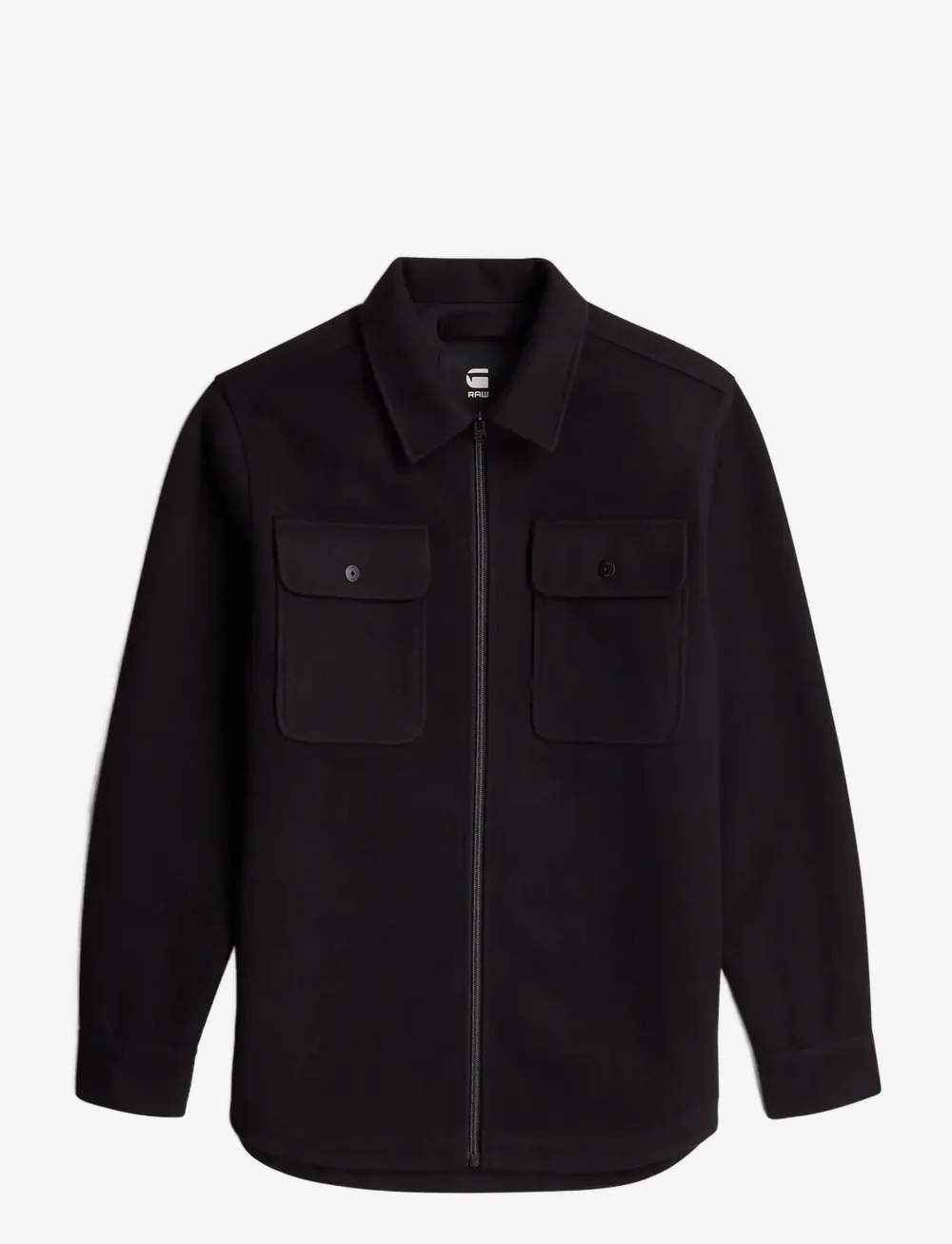 G-Star - GPO Zip Overshirt - pealissärgid - dk black - 1