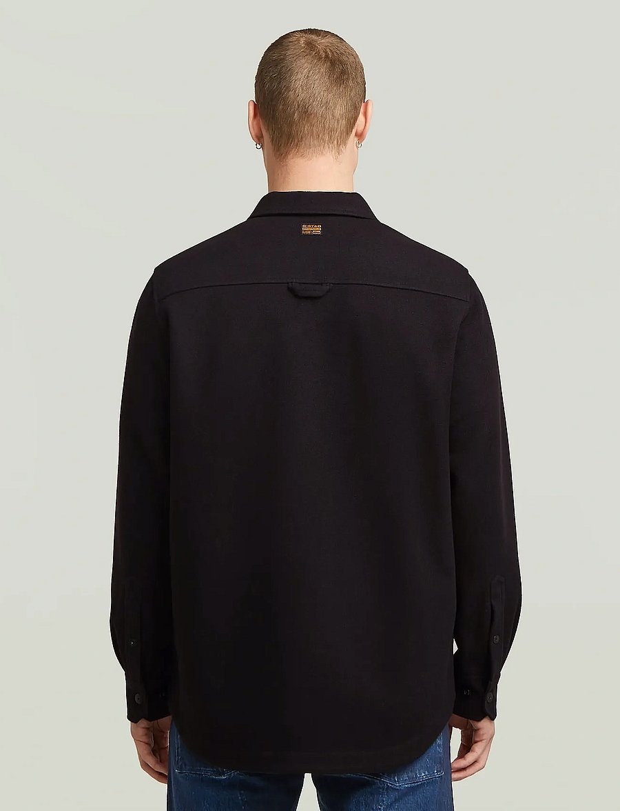 G-Star - GPO Zip Overshirt - overshirts - dk black - 2