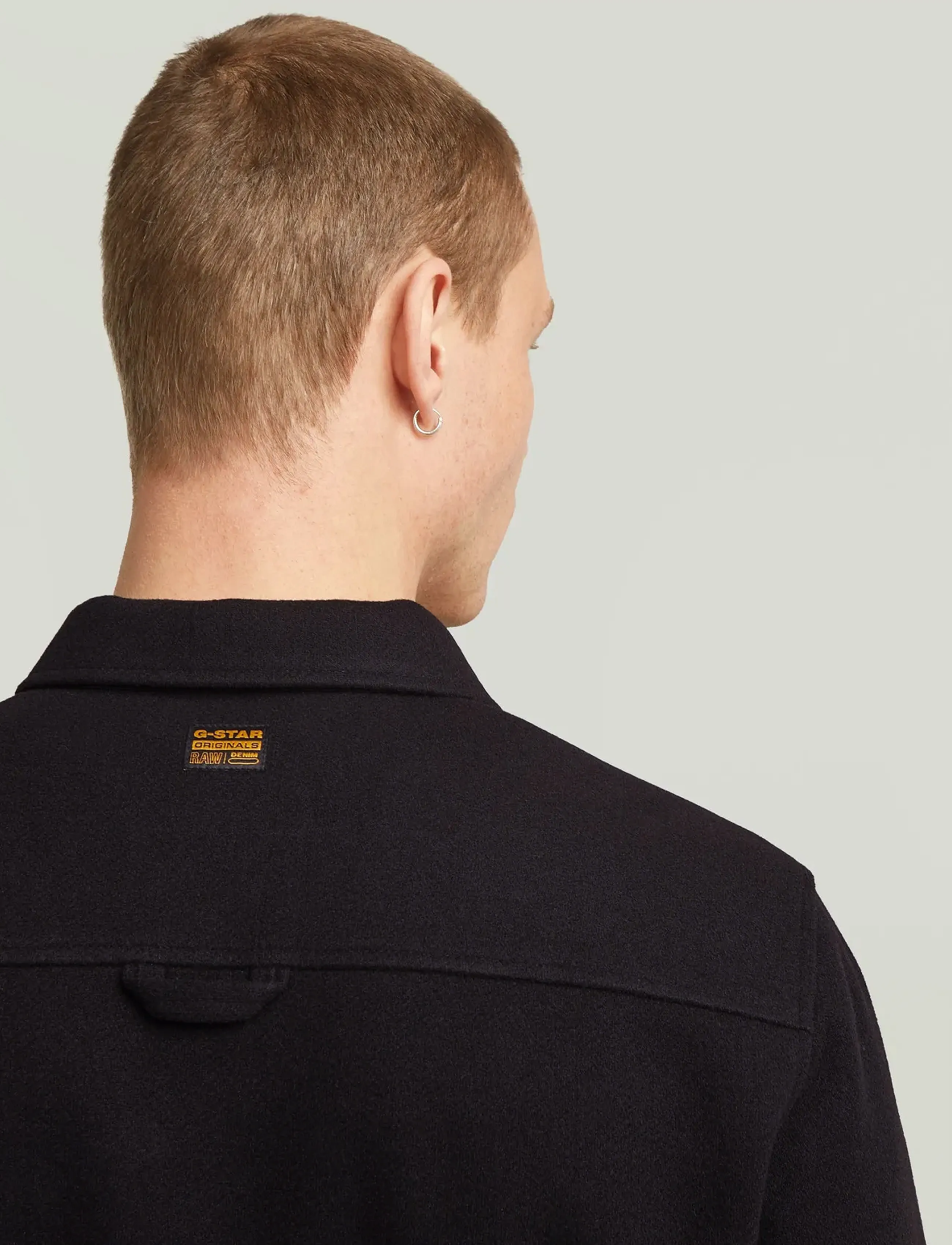 G-Star - GPO Zip Overshirt - mænd - dk black - 4