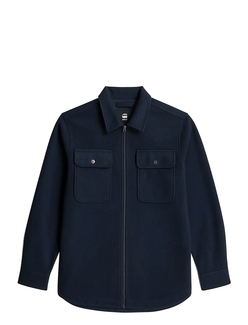 G-Star - GPO Zip Overshirt - overshirts - salute - 1
