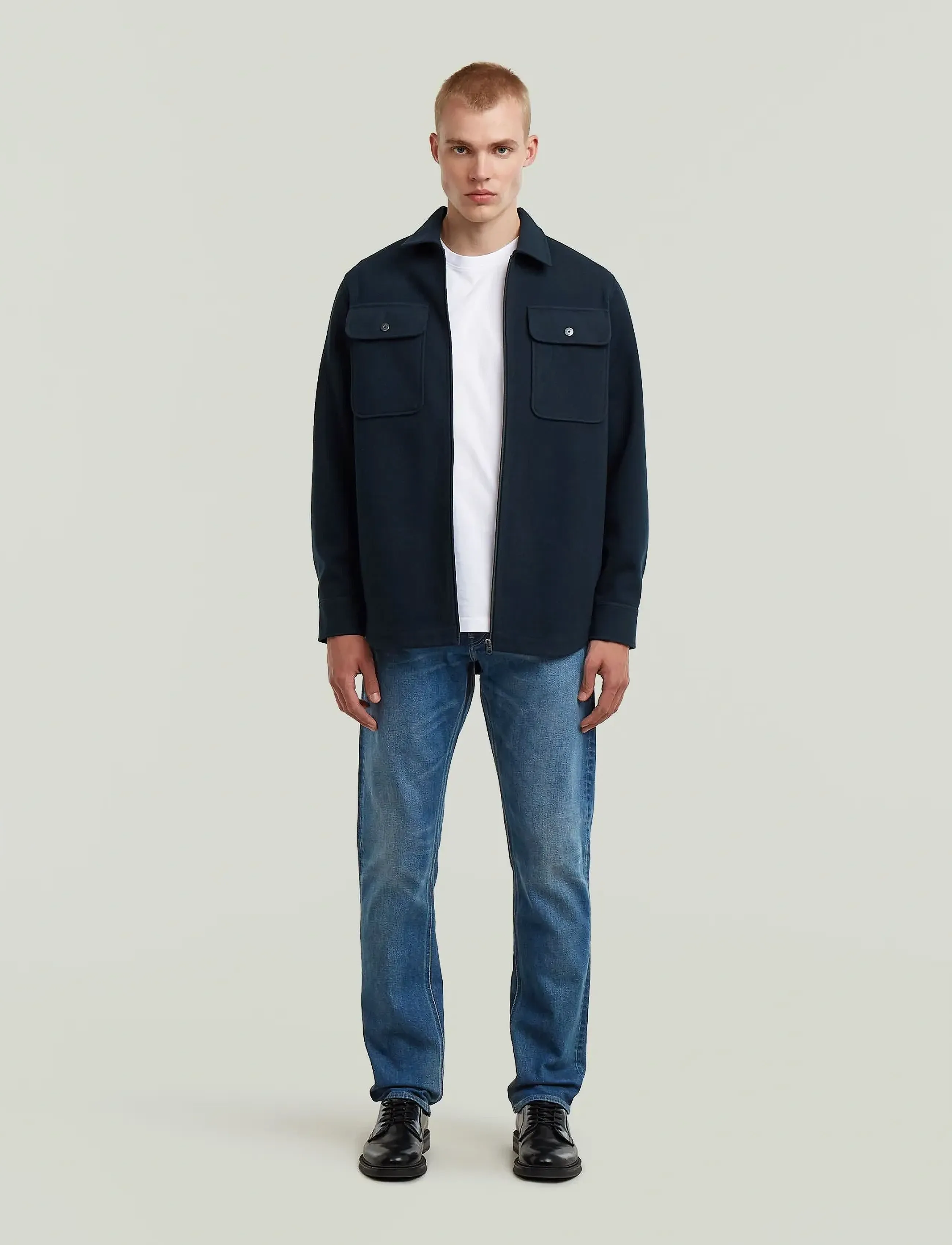 G-Star - GPO Zip Overshirt - overshirts - salute - 3