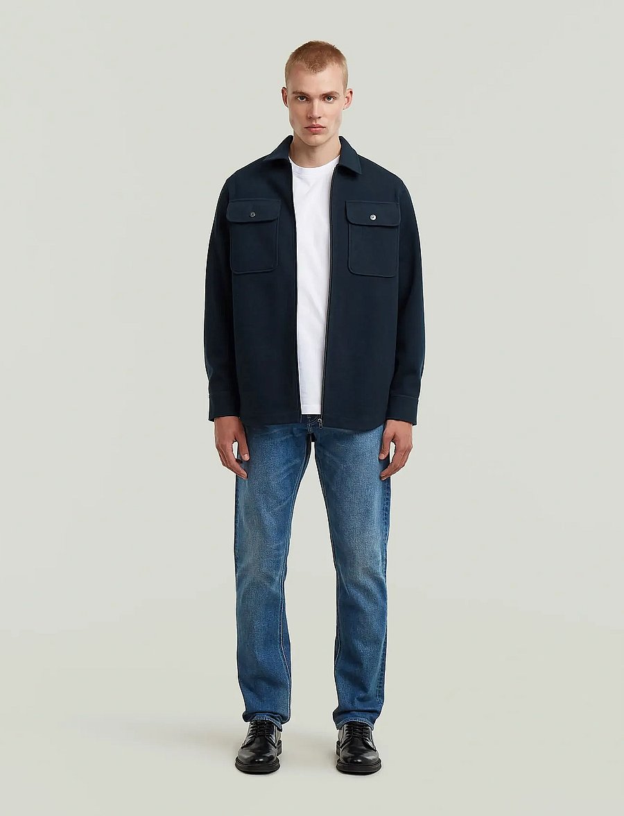 G-Star - GPO Zip Overshirt - overshirts - salute - 3