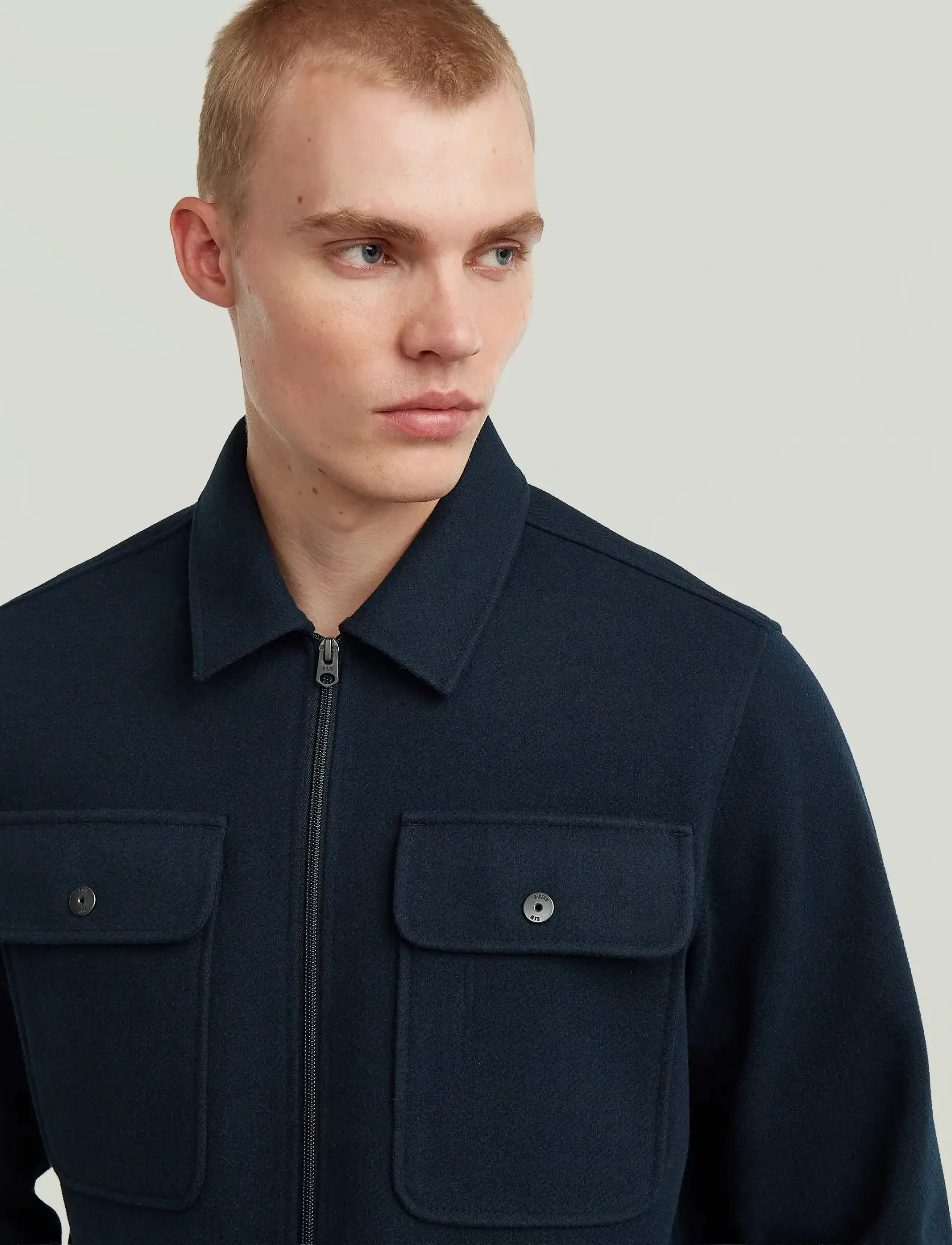 G-STAR Gpo Zip Overshirt overshirts herr – bild 5