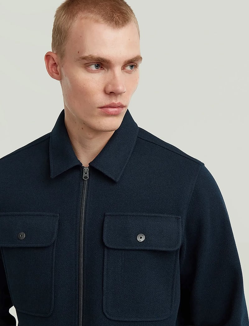 G-Star - GPO Zip Overshirt - overshirts - salute - 4