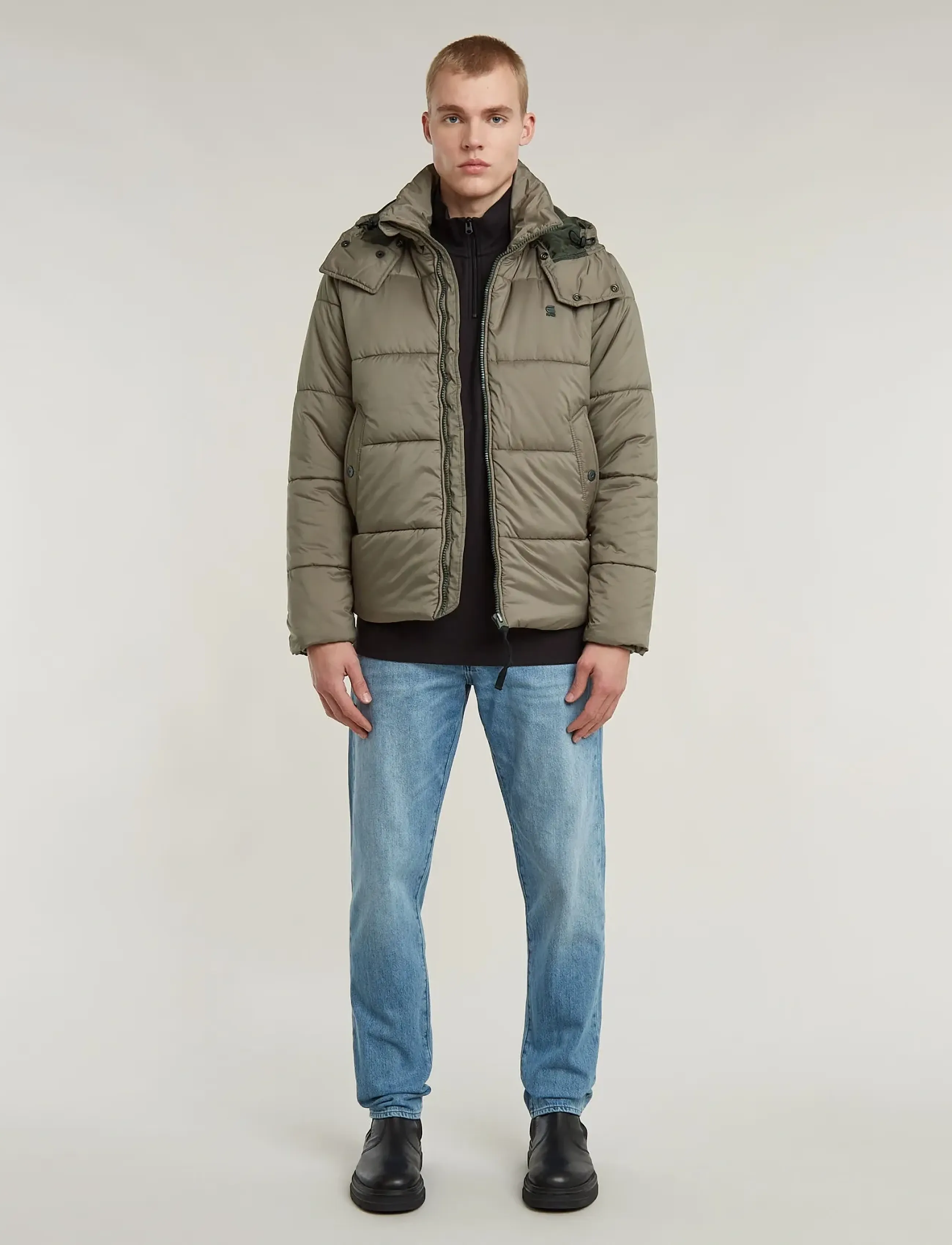 G-Star - G-Whistler Padded Hdd Jkt - dunjakker - turf - 4