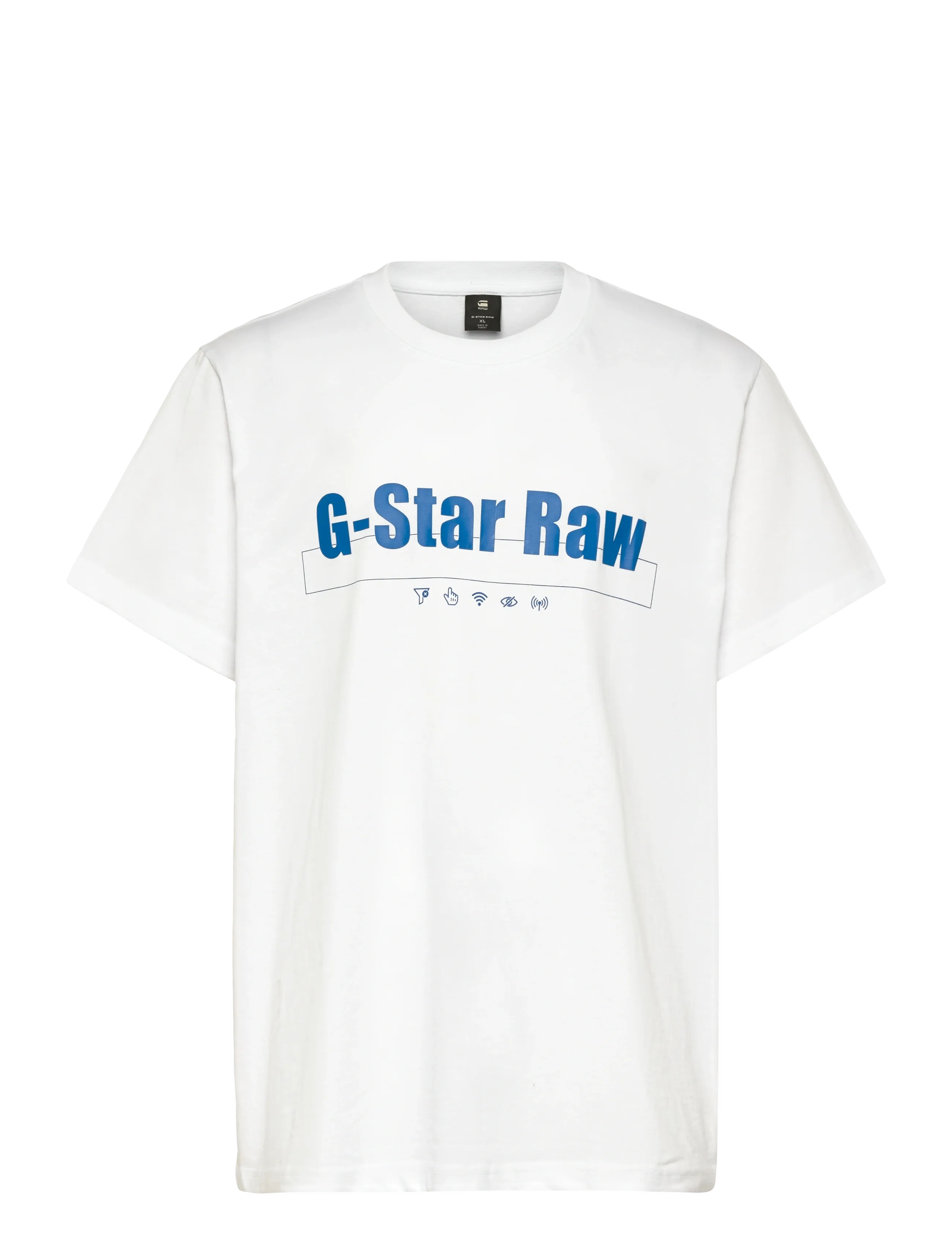 G-STAR Symbols Print Loose R T Weiß - M - Herren