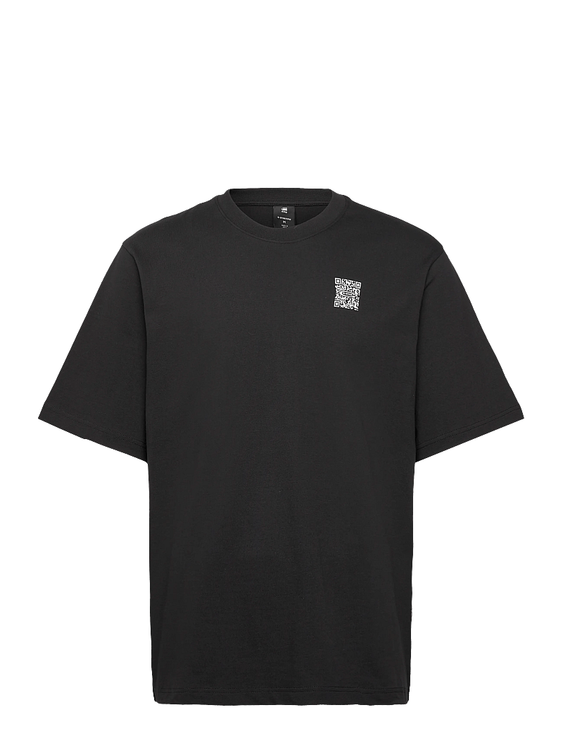 G-Star - QR mini maxi boxy r t - kurzärmelig - dk black - 0