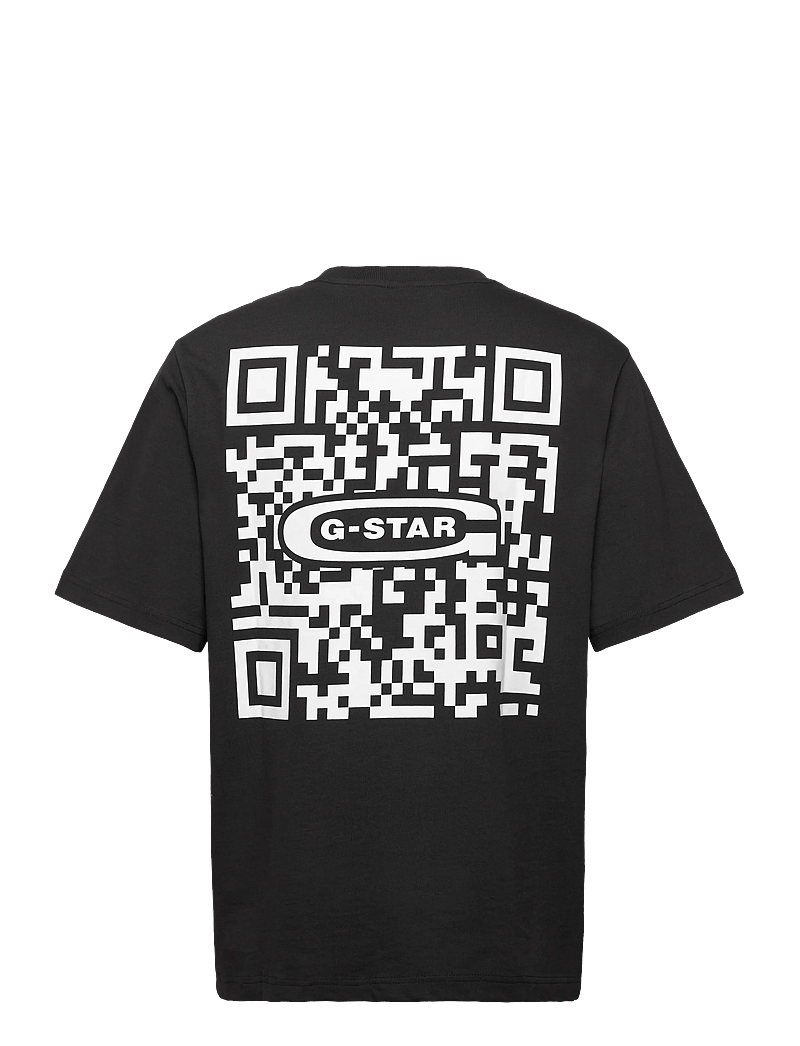 G-Star - QR mini maxi boxy r t - kurzärmelig - dk black - 1