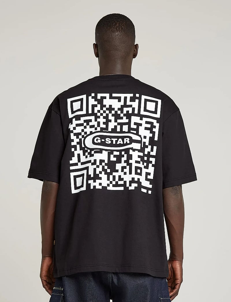 G-Star - QR mini maxi boxy r t - kurzärmelig - dk black - 2