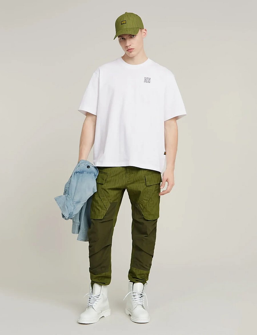 G-Star - QR mini maxi boxy r t - kortærmede t-shirts - white - 3