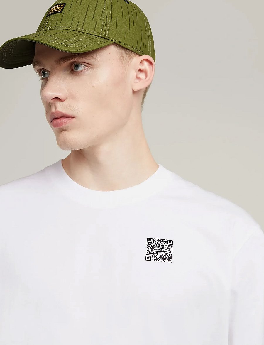 G-Star - QR mini maxi boxy r t - kortærmede t-shirts - white - 5