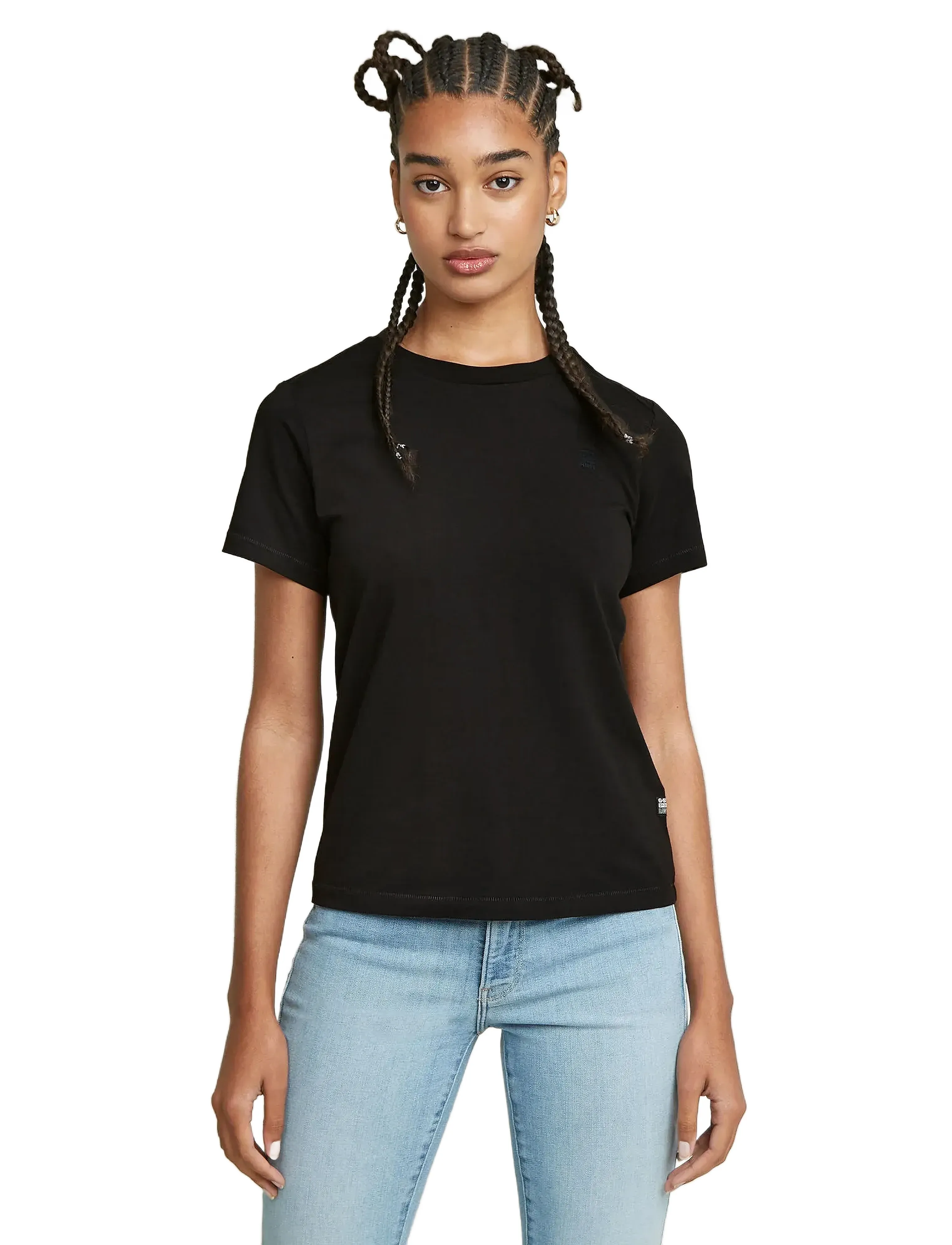 G-Star Nifous R T Wmn, M, T-shirts & Oberteile, Schwarz - Short-sleeved, Frauen