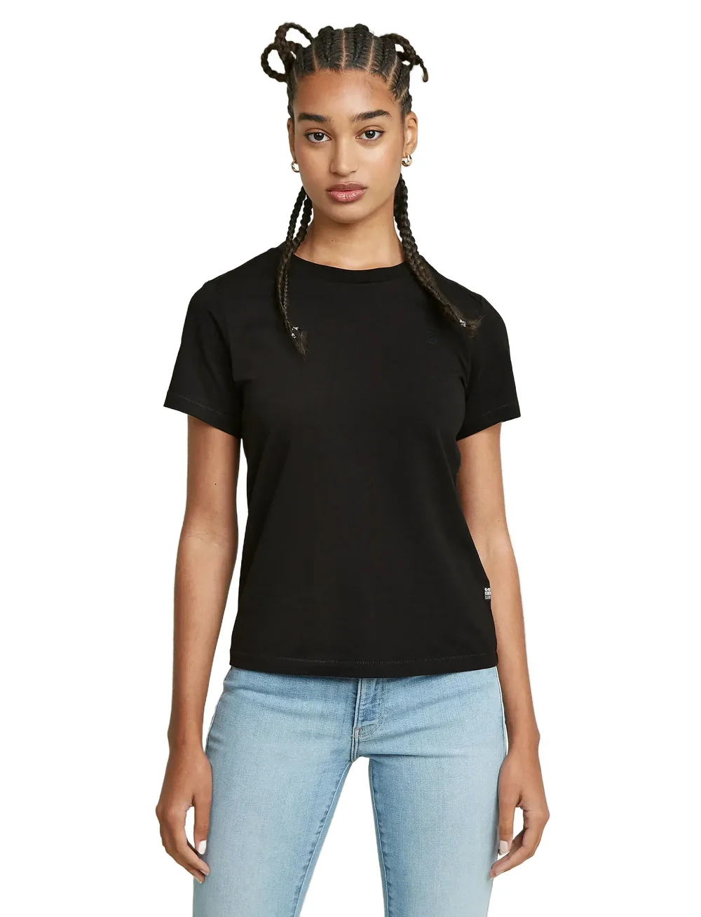 G-Star - Nifous r t wmn - t-shirts - dk black - 0