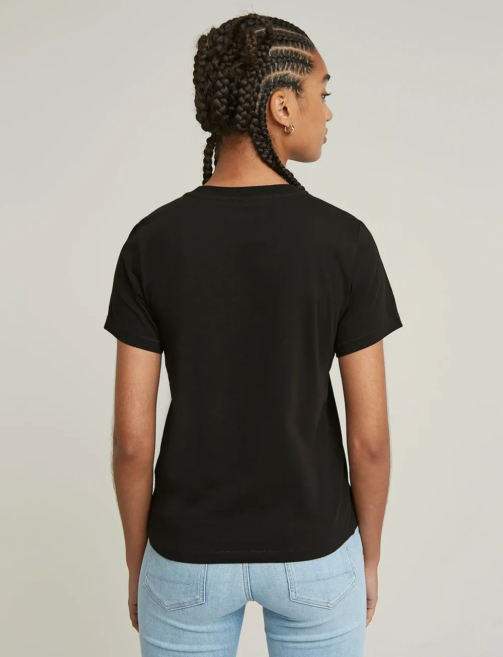 G-Star - Nifous r t wmn - t-shirts - dk black - 3