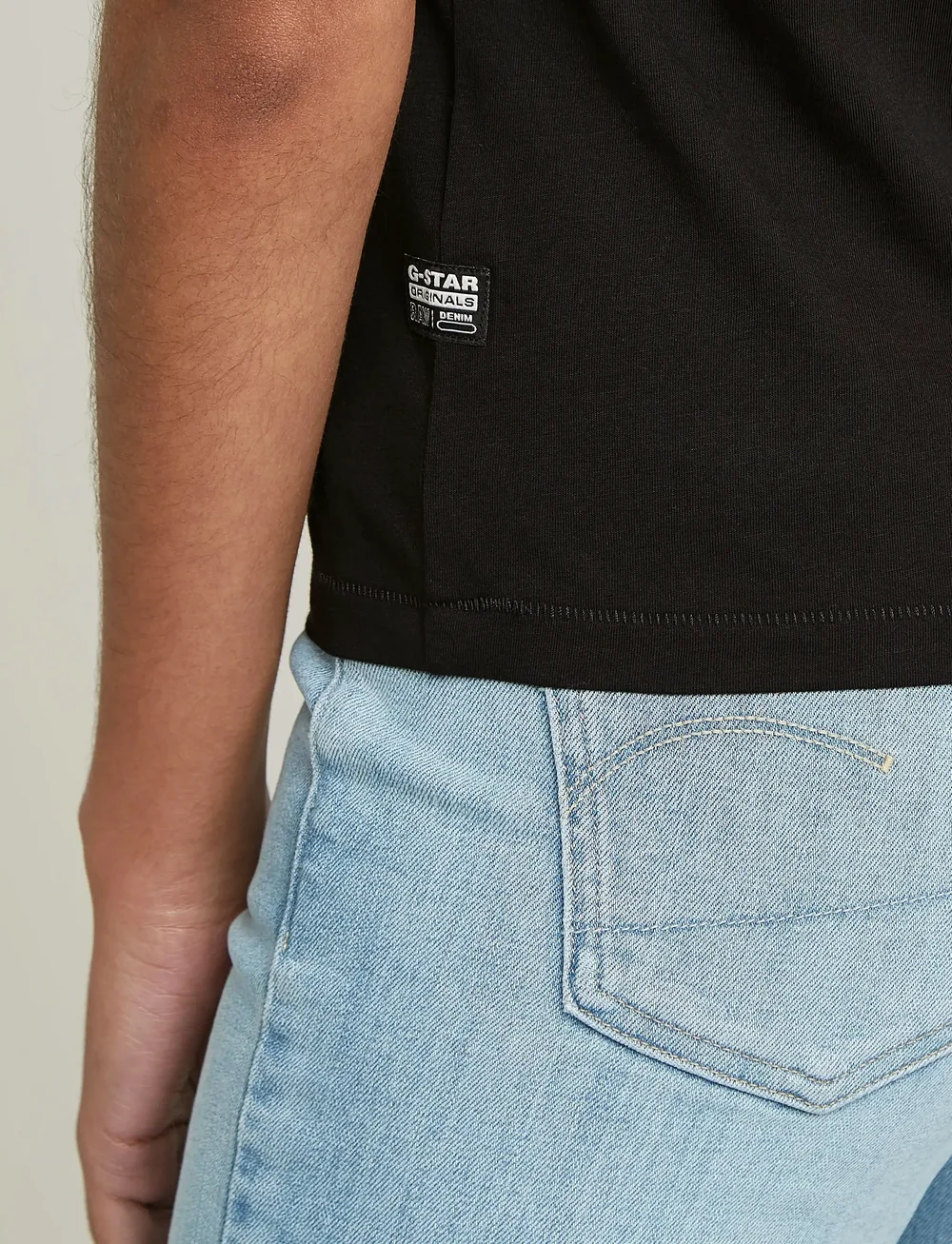 G-Star - Nifous r t wmn - t-shirts - dk black - 5