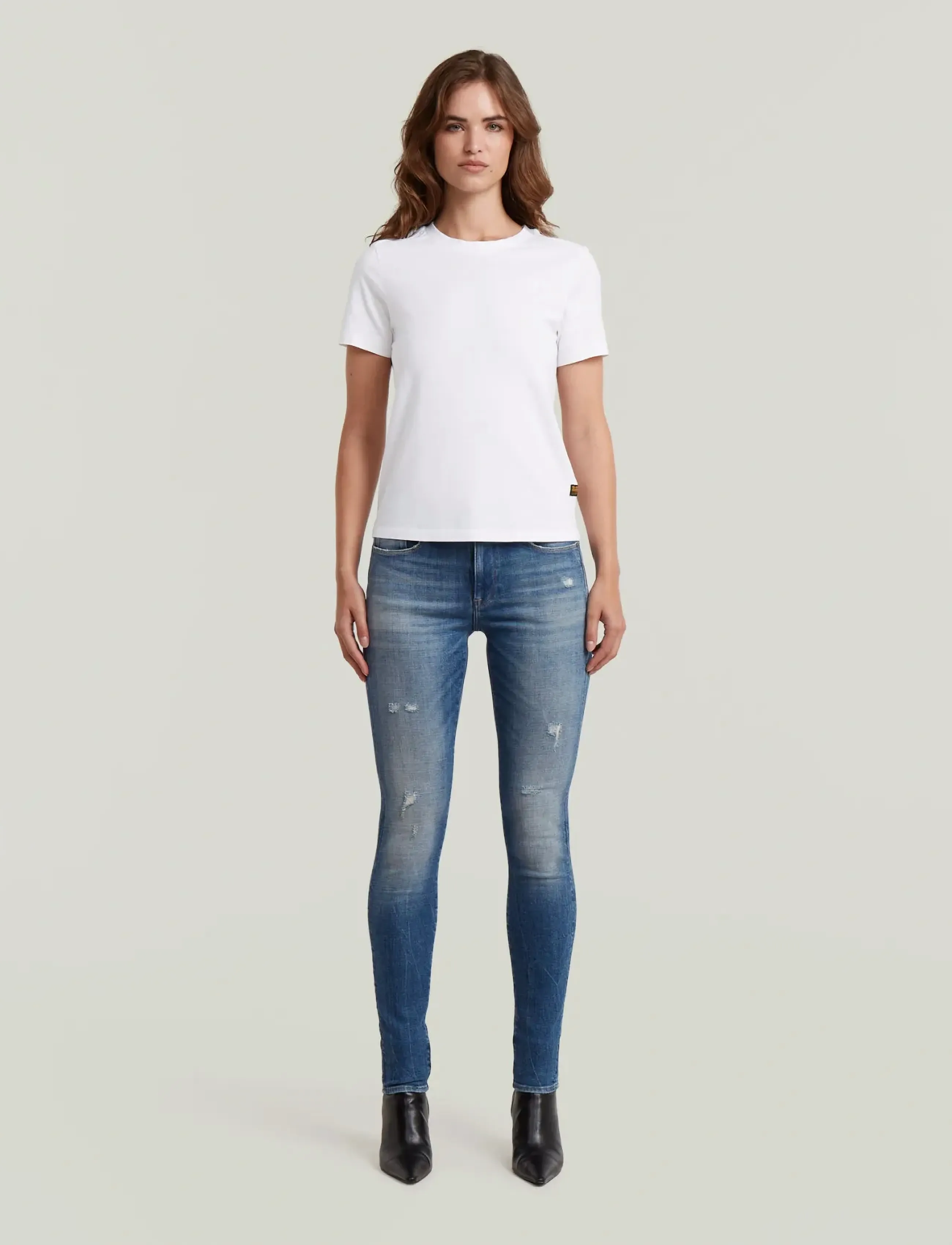 G-Star - Nifous r t wmn - t-skjorter - white - 4