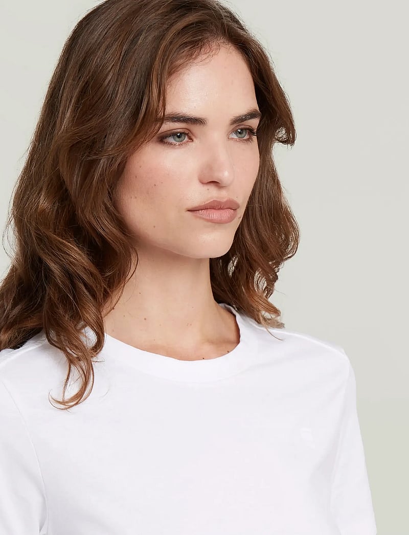 G-Star - Nifous r t wmn - t-shirts - white - 5