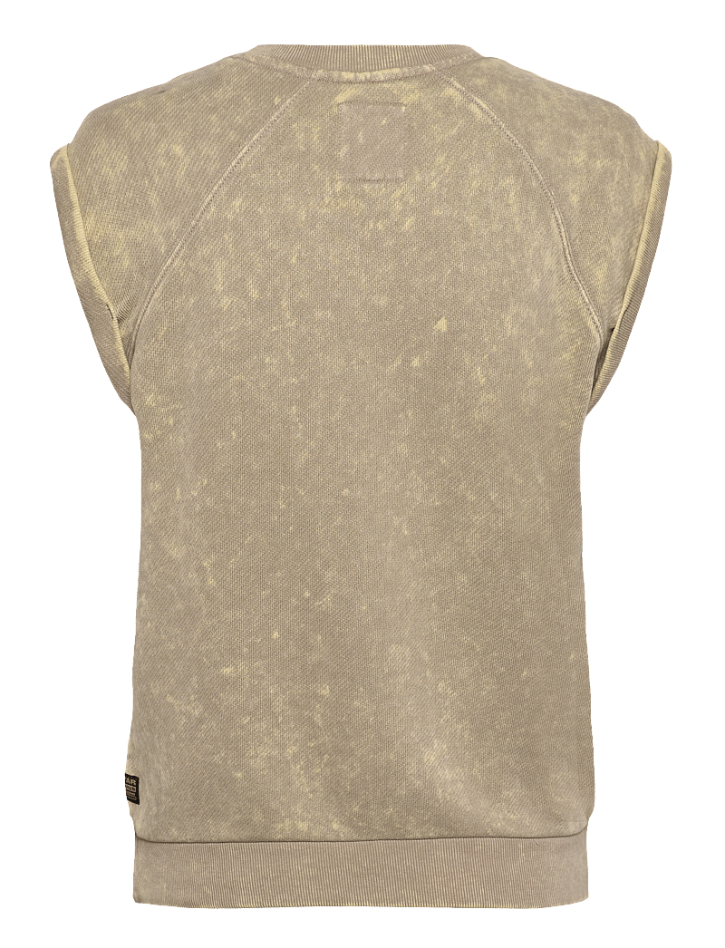 G-Star - Washed s\l sw wmn - Ärmellose tops - dk brick double dye - 1