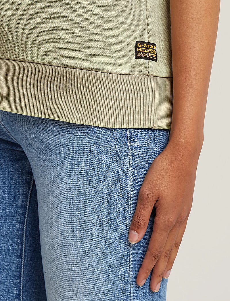 G-Star - Washed s\l sw wmn - Ärmellose tops - dk brick double dye - 4