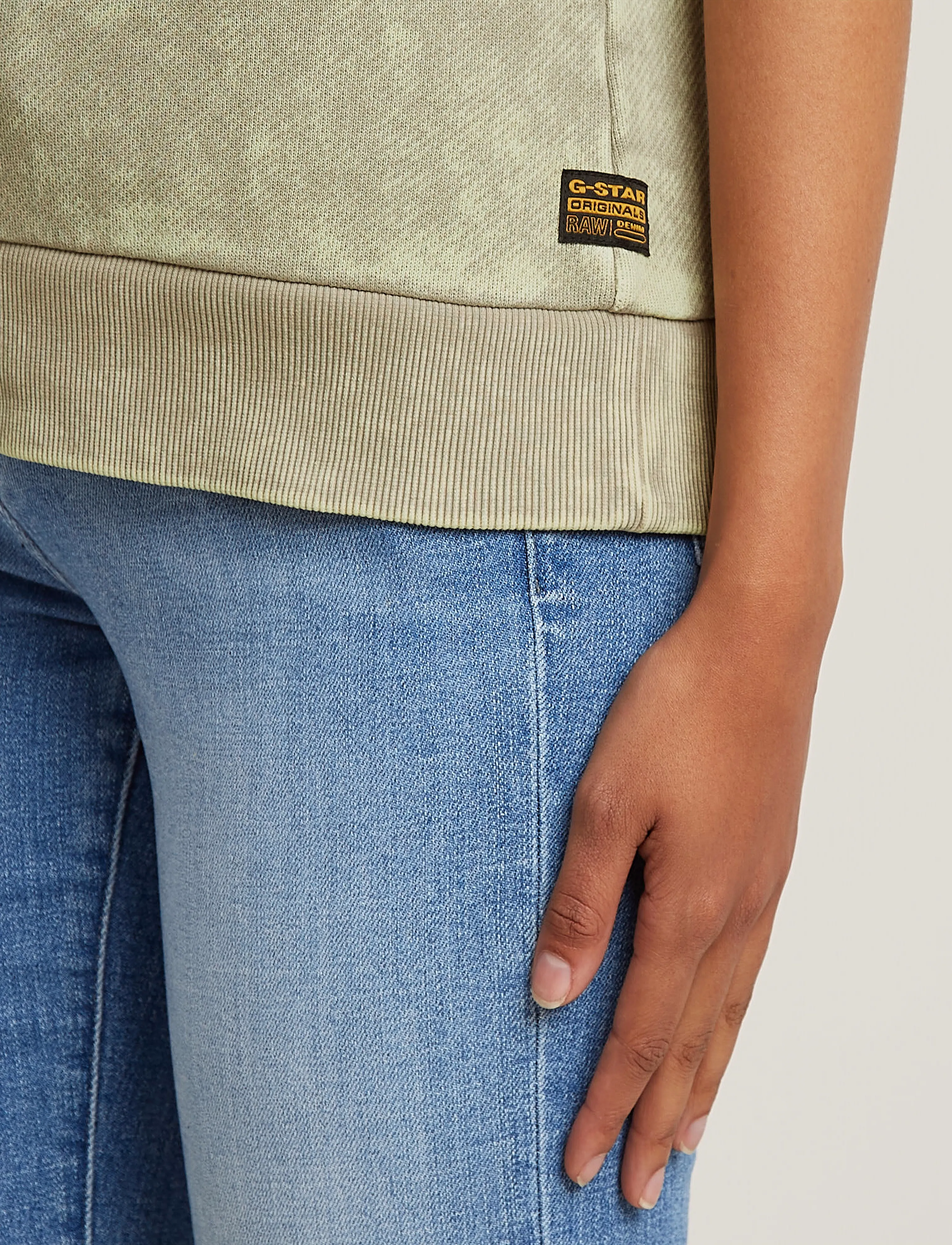 G-Star - Washed s\l sw wmn - hauts sans manches - dk brick double dye - 4