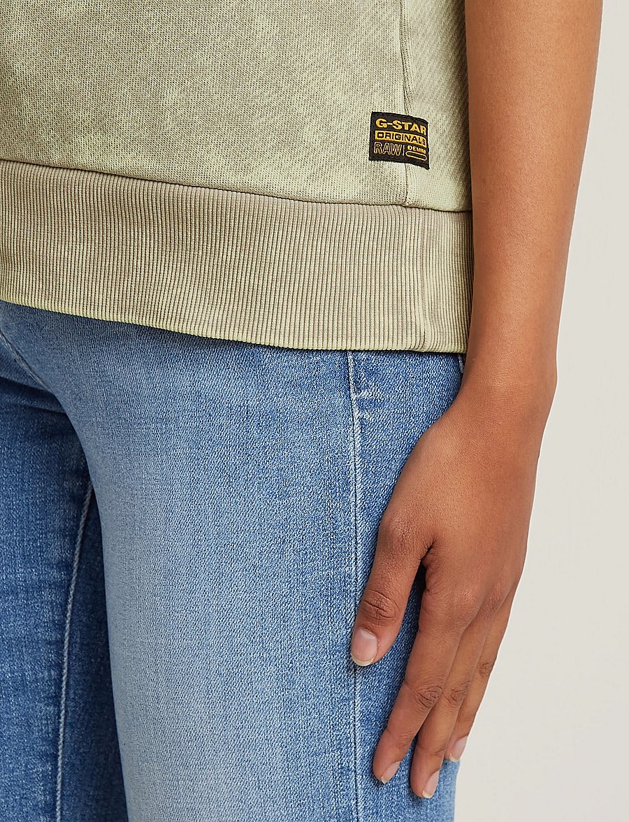 G-Star - Washed s\l sw wmn - Ärmellose tops - dk brick double dye - 4