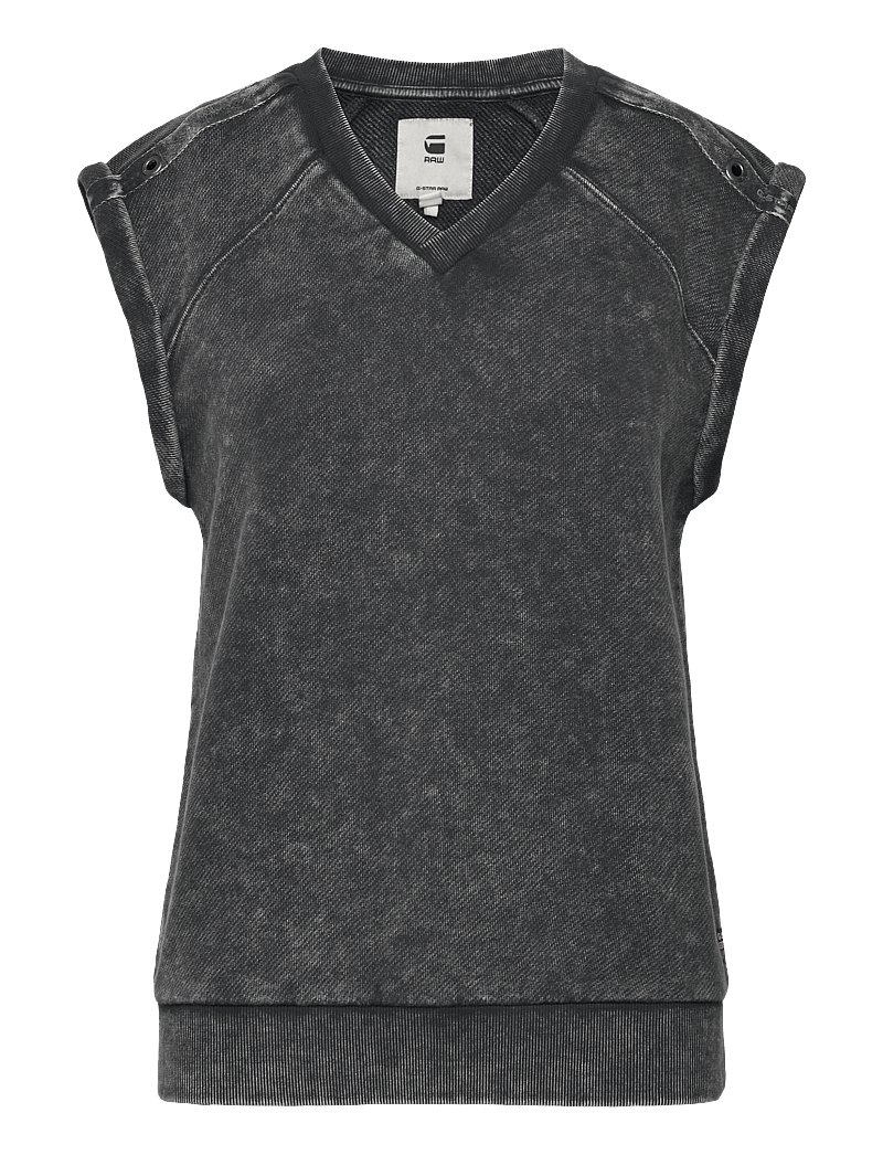 G-Star - Washed s\l sw wmn - Ärmellose tops - petrol double dye - 0