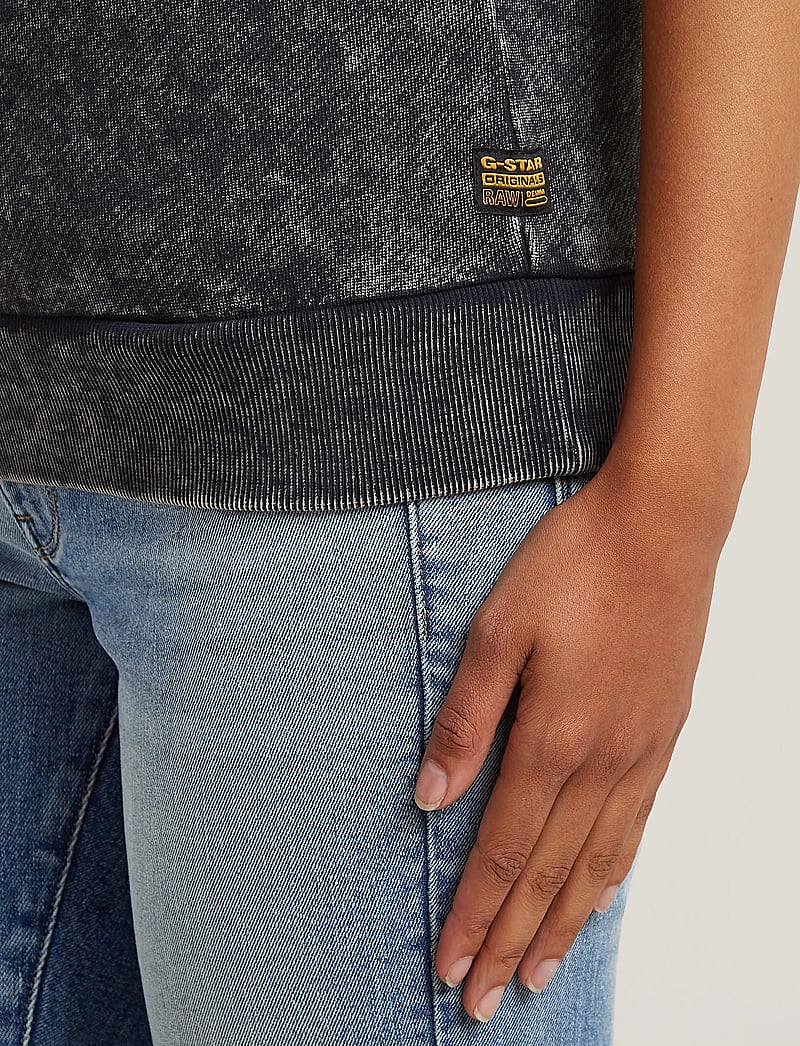 G-Star - Washed s\l sw wmn - Ärmellose tops - petrol double dye - 4