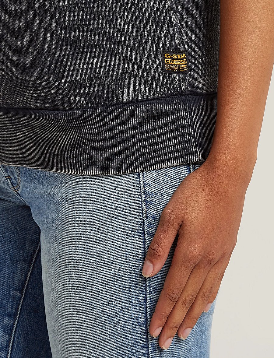 G-Star - Washed s\l sw wmn - Ärmellose tops - petrol double dye - 4