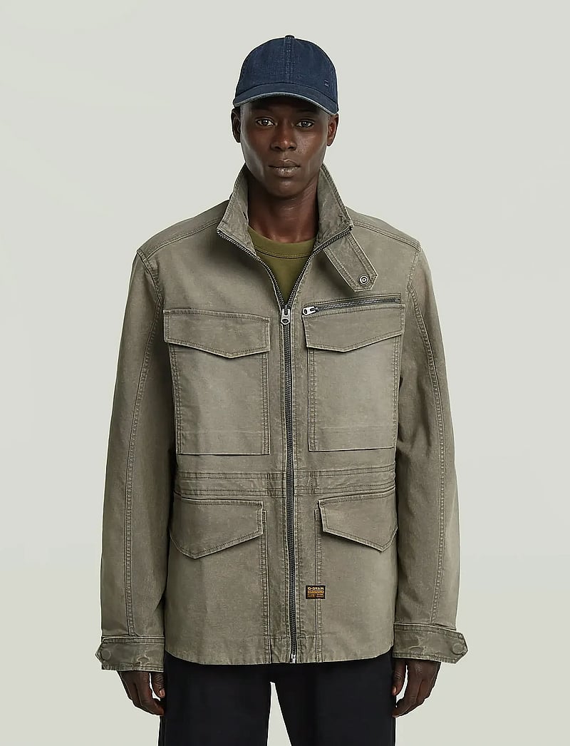 G-Star - Rovic slim field jkt - vintage dust turf - 0